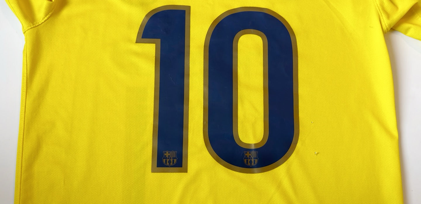 2008/09 Barcelona #10 MESSI Away Jersey (M)