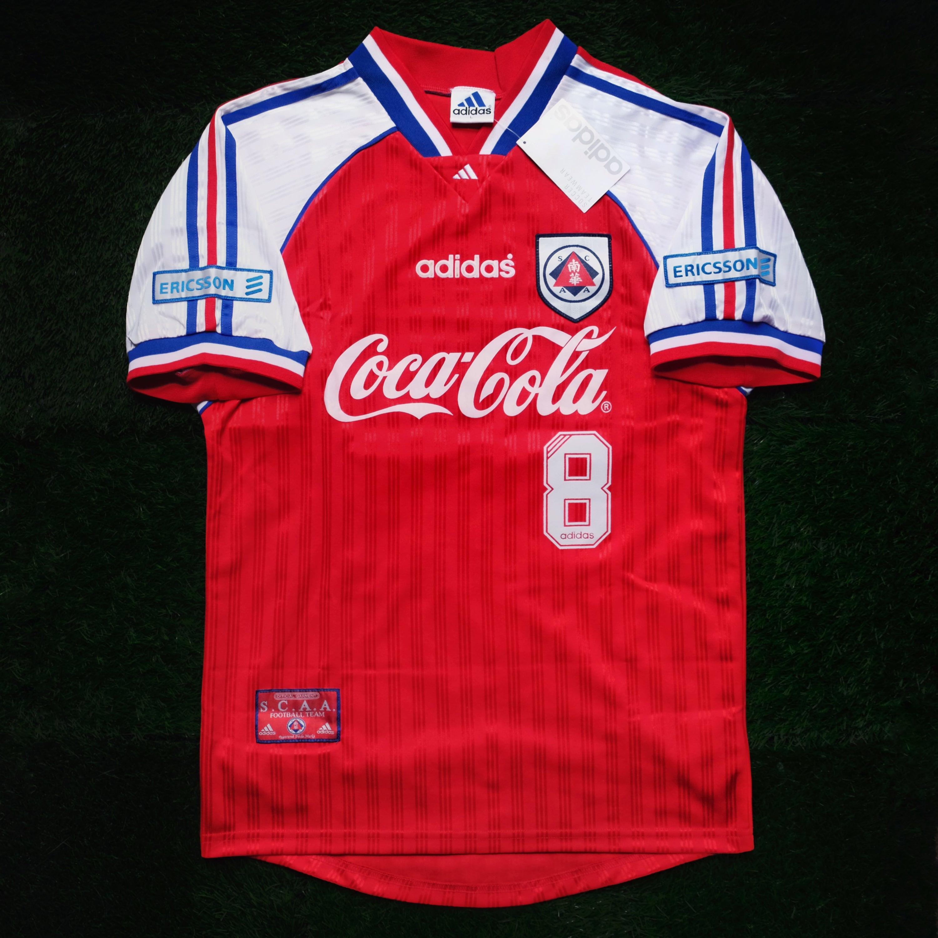 1997/98 South China #8 Home Jersey (L)