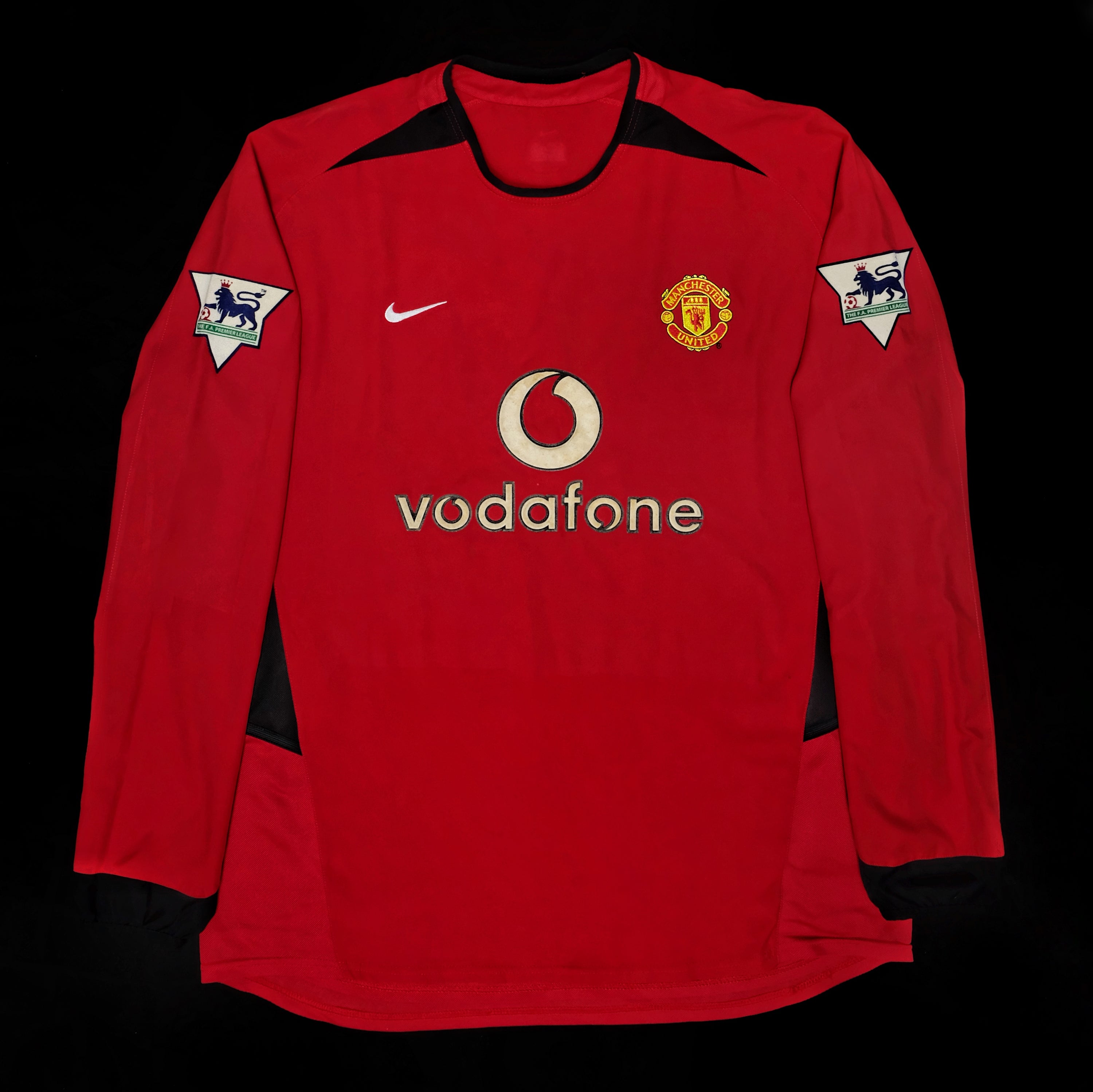 2002/03 Man Utd #7 BECKHAM Home Jersey (L) L/S