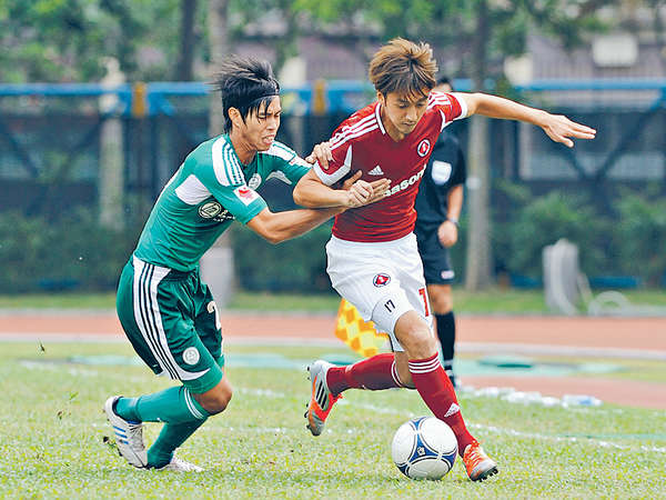 2012/13 South China #17 H L LEE Home Jersey (L) L/S