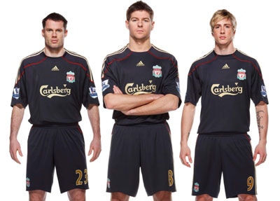 2009/10 Liverpool #9 TORRES Away Jersey (XL)