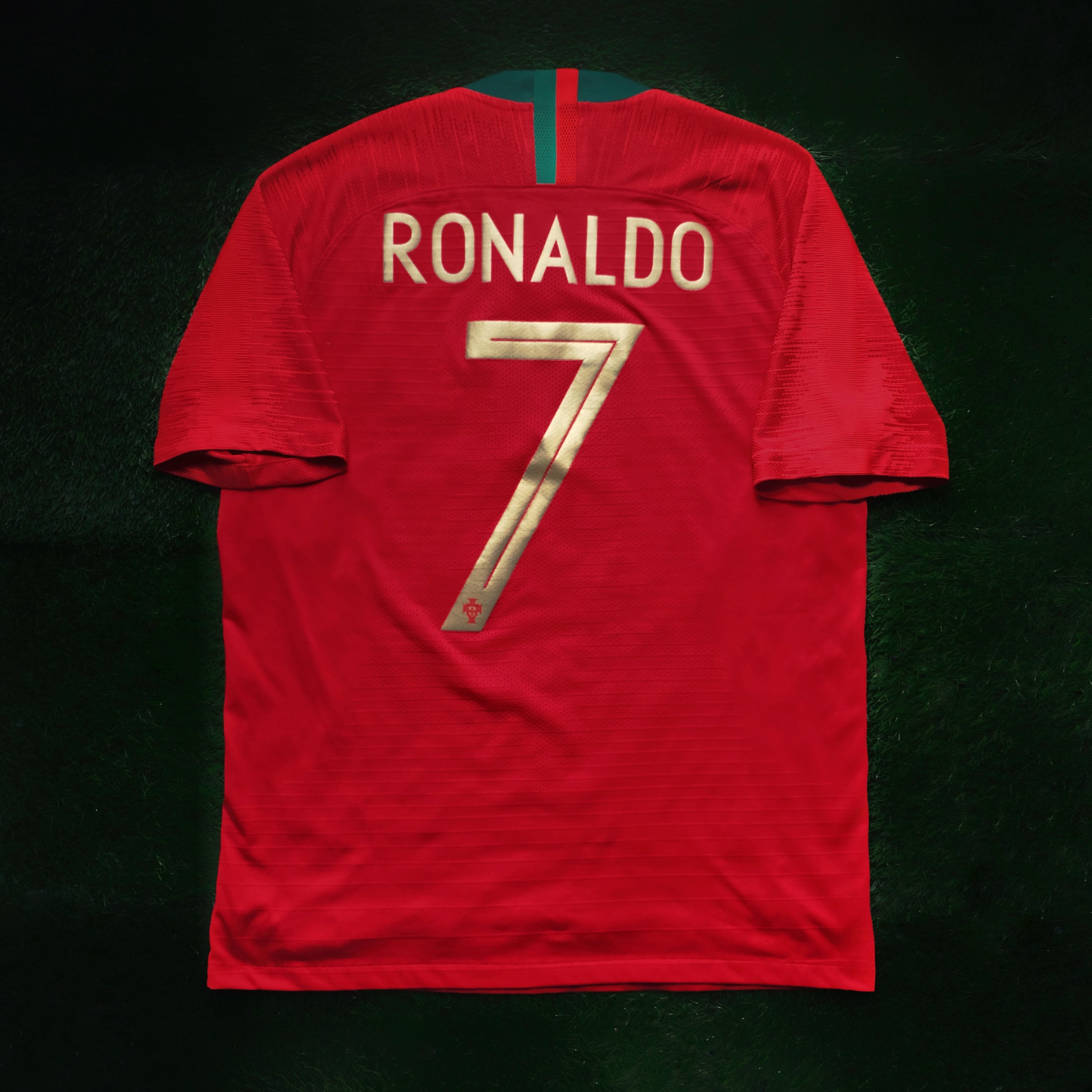 2018/19 Portugal #7 RONALDO Home Jersey (L)