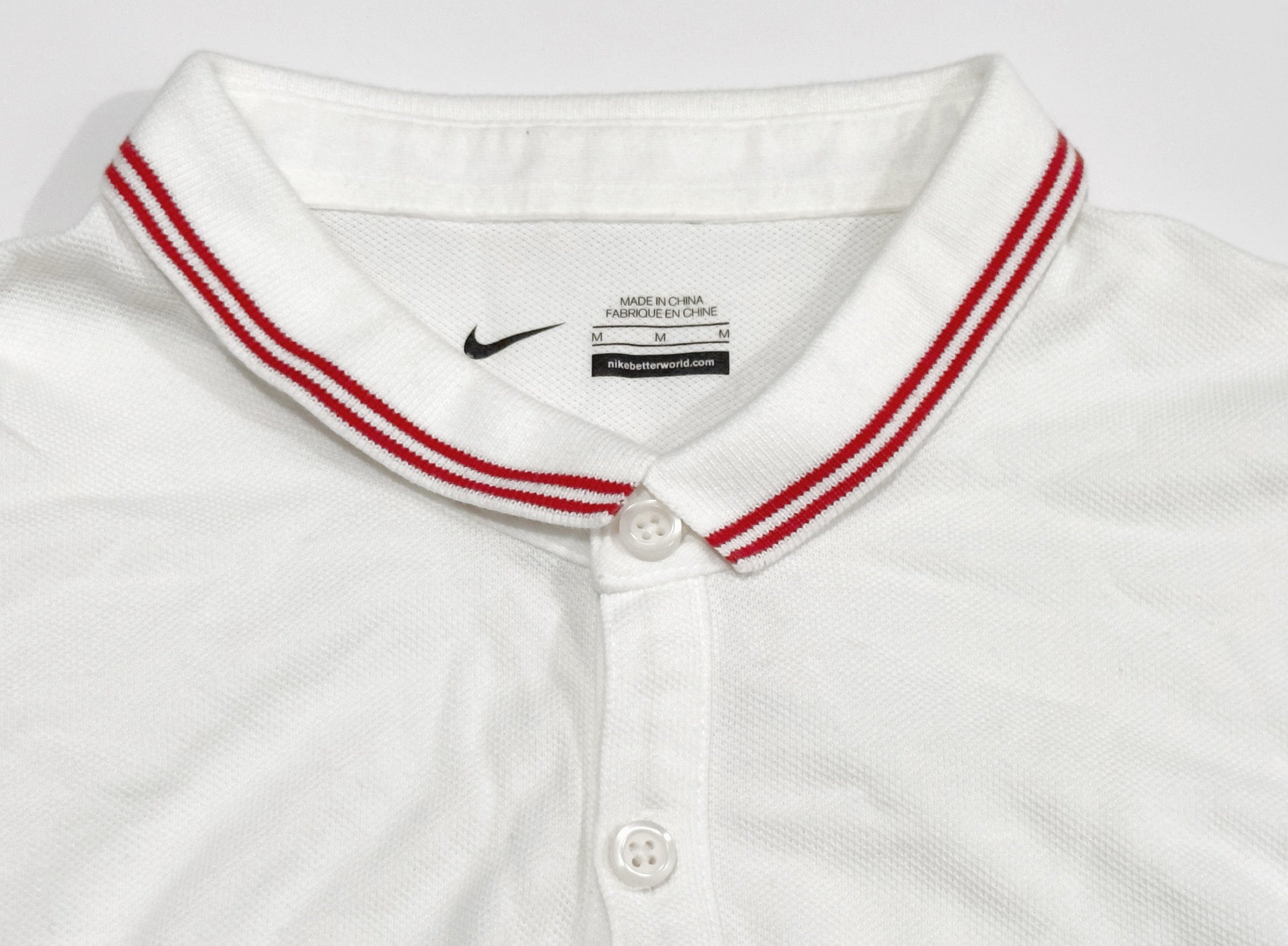Nike Hong Kong White Polo Shirt (M)