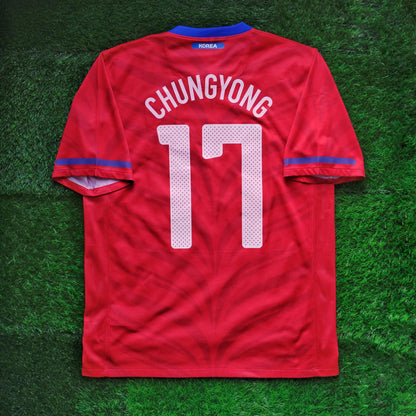 2010/11 South Korea #17 CHUNGYONG Home Jersey (L)