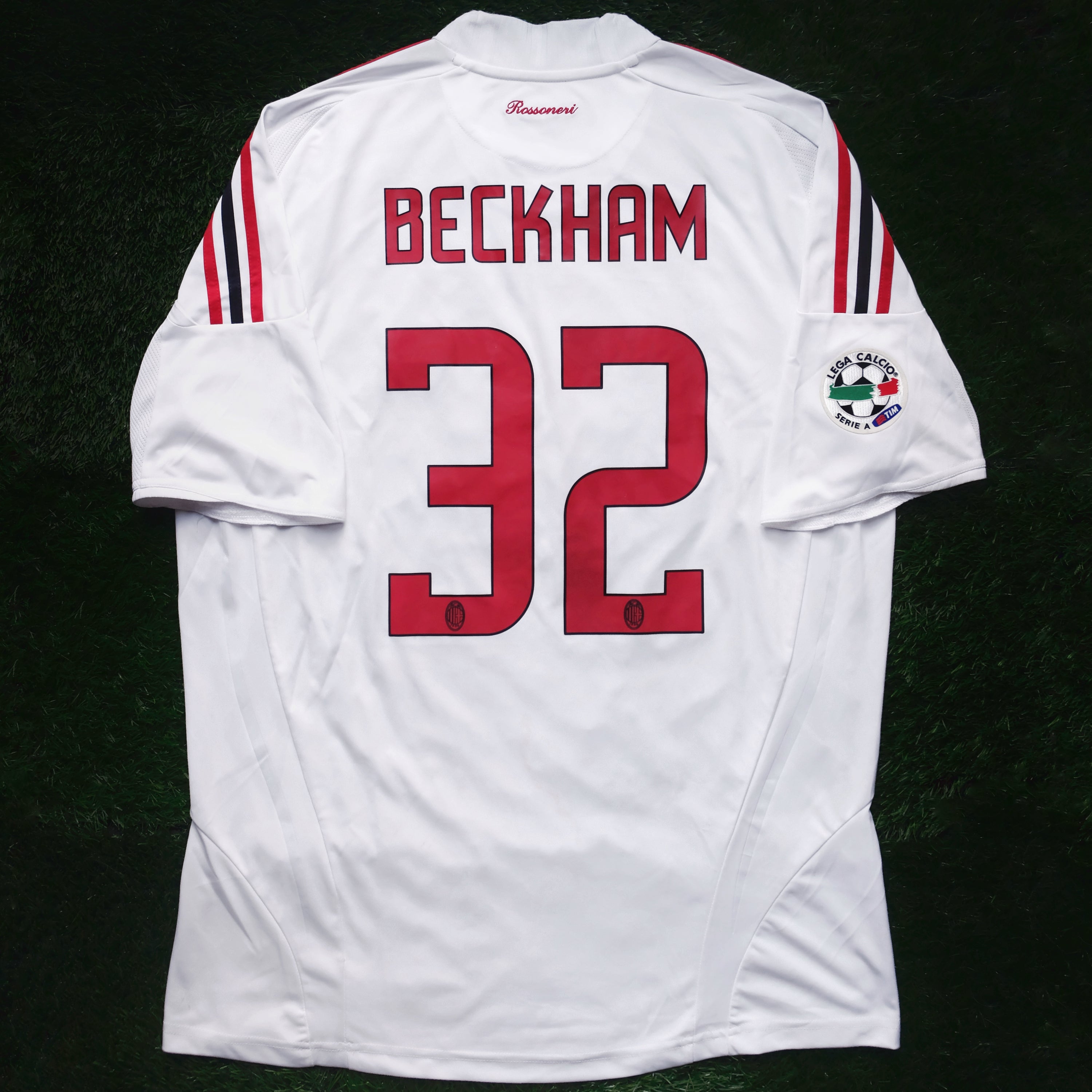2008/09 AC Milan #32 BECKHAM Away Jersey (XL)