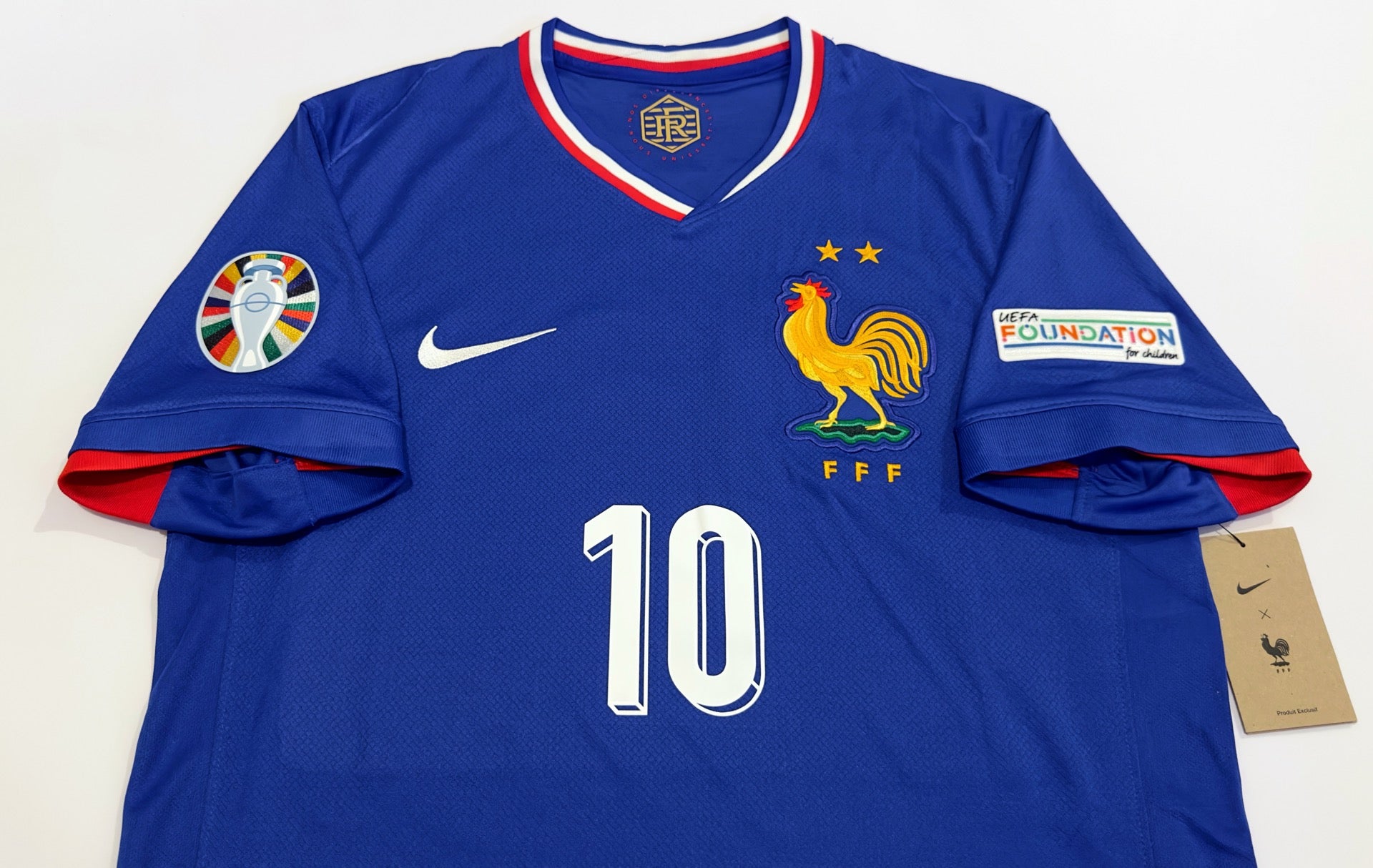 2024/25 France #10 MBAPPE Home Jersey (M)