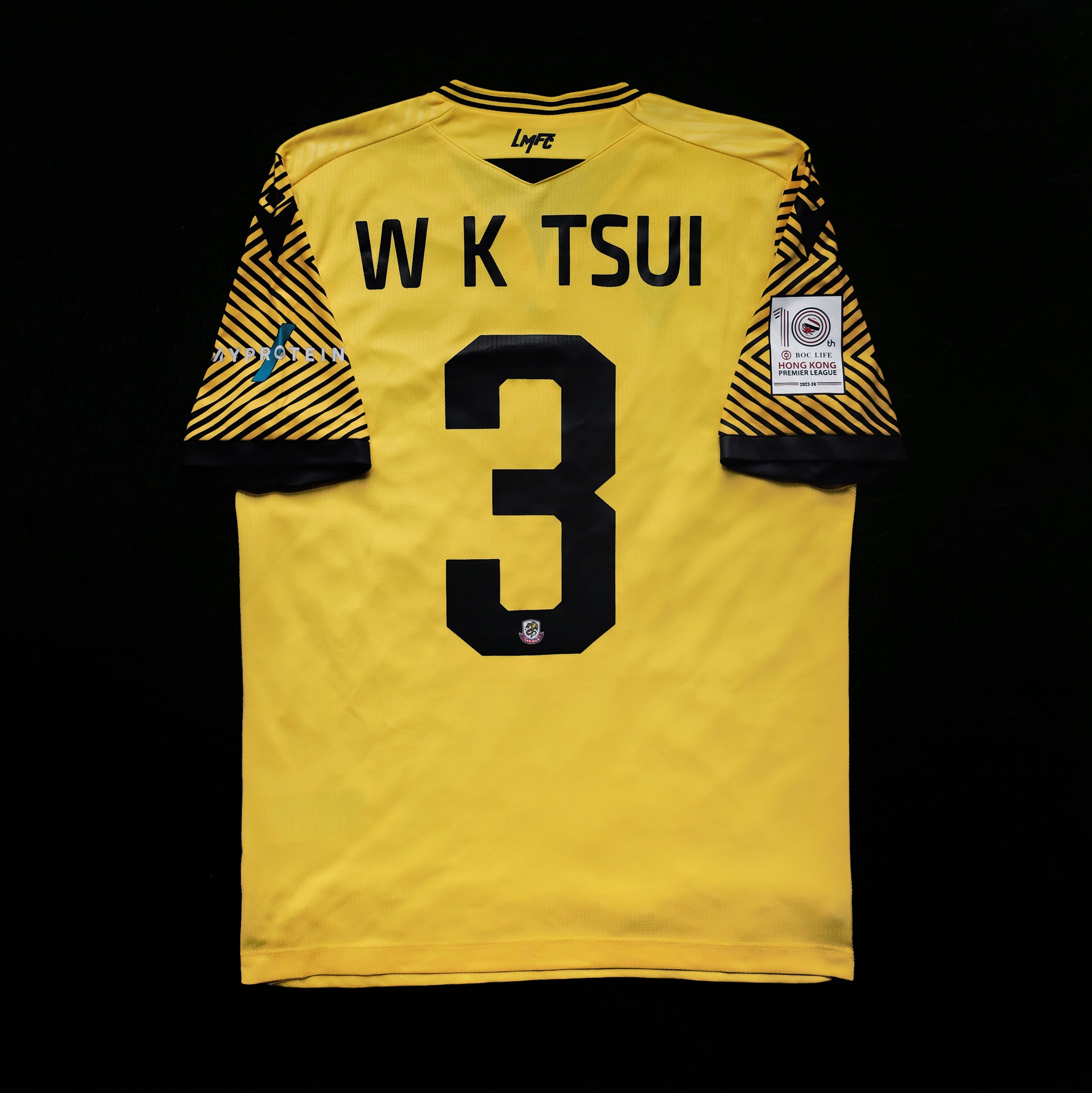 2023/24 Lee Man #3 W K TSUI Home Jersey (M)