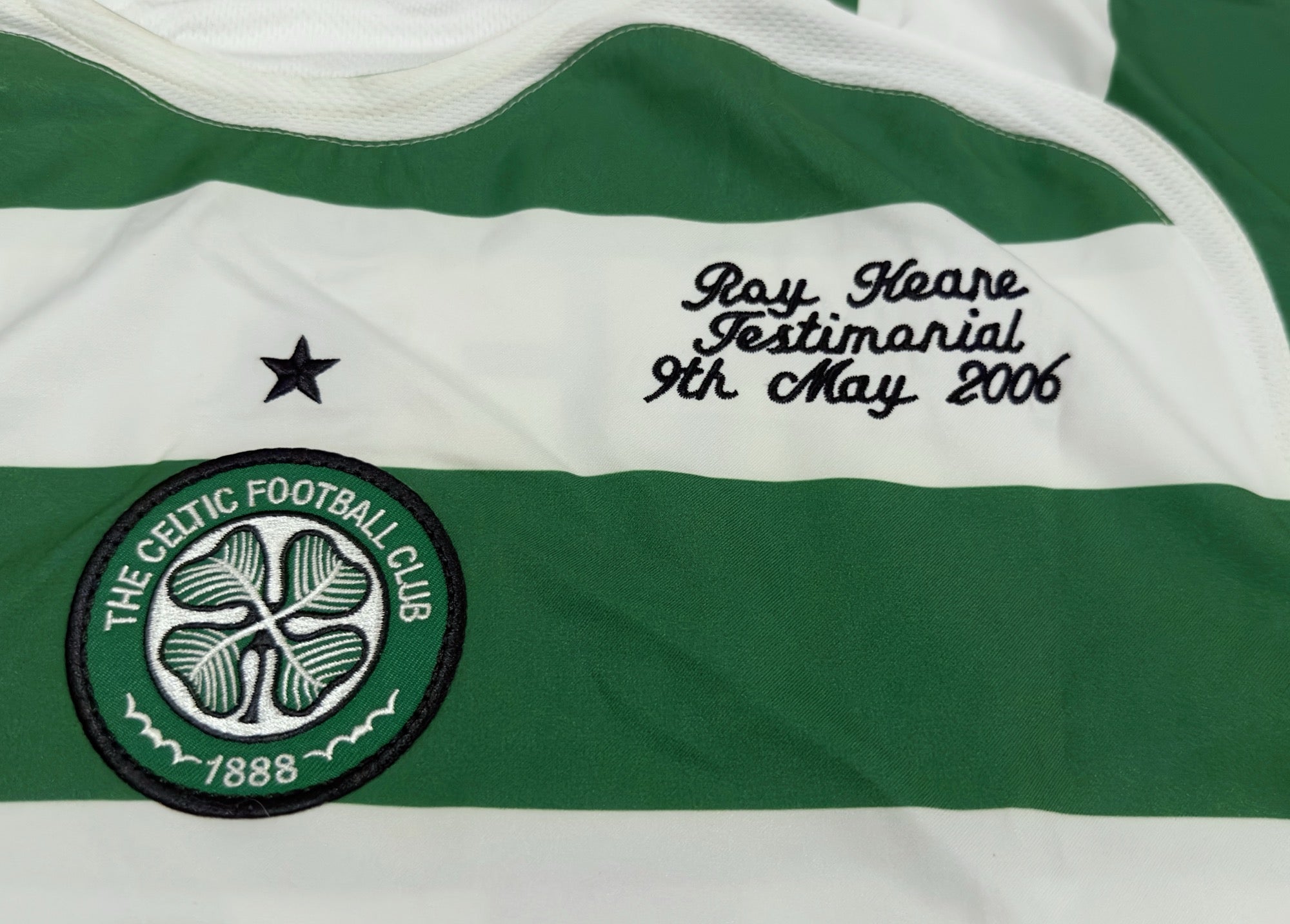 2005/07 Celtic #16 KEANE Home Jersey (M)