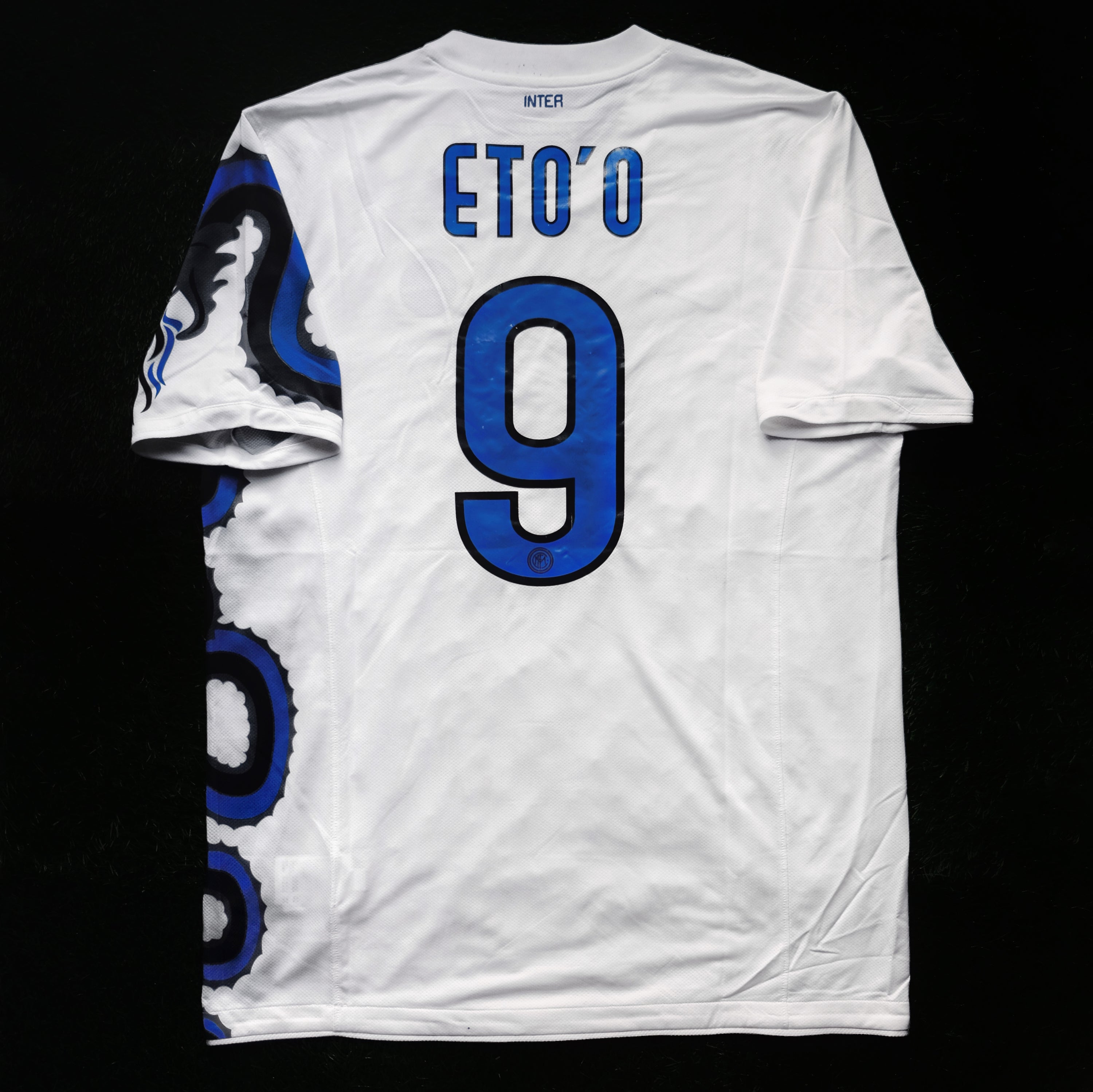2010/11 Inter Milan #9 ETO'O Away Jersey (L)
