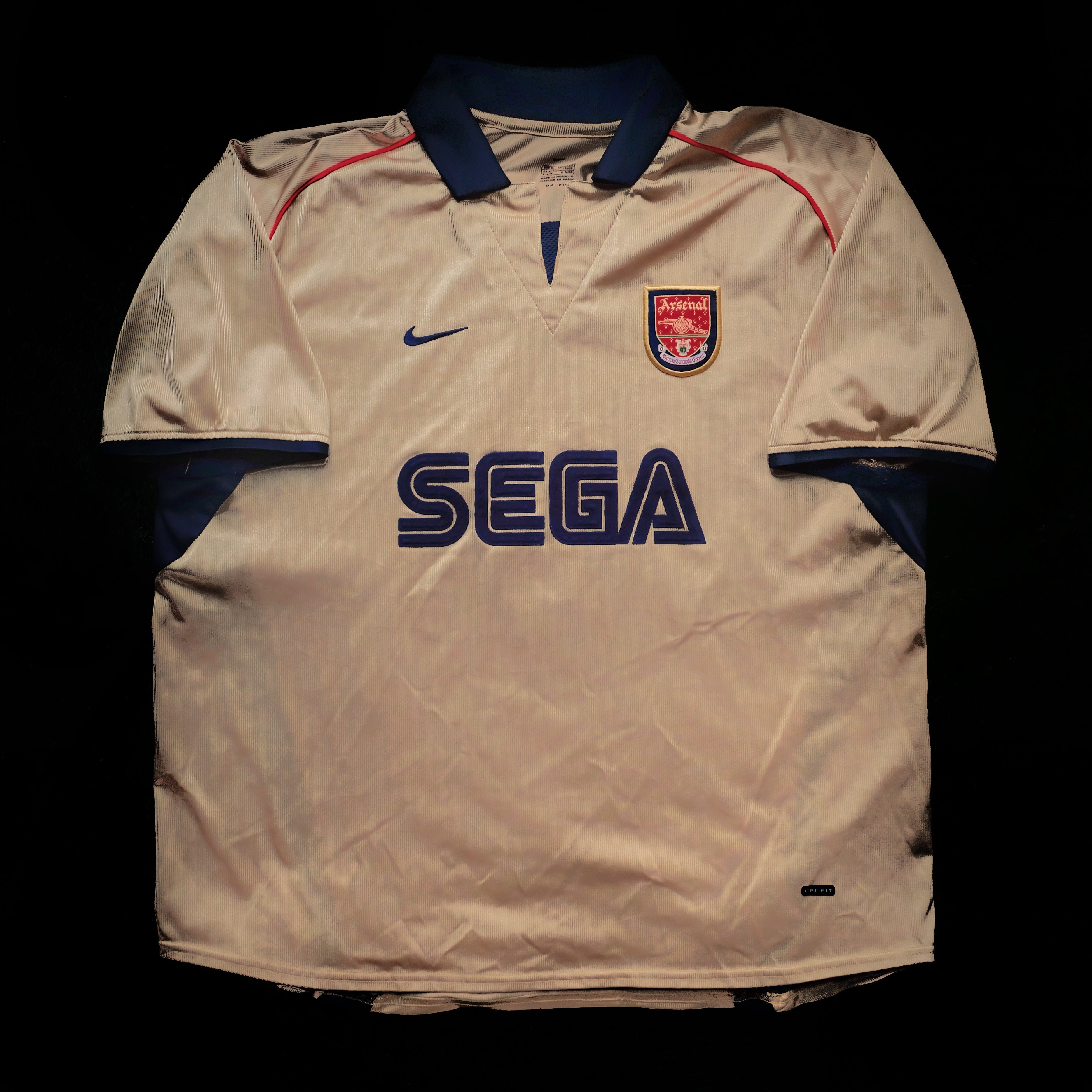 2001/02 Arsenal #8 LJUNGBERG Away Jersey (XL) – Double Kick