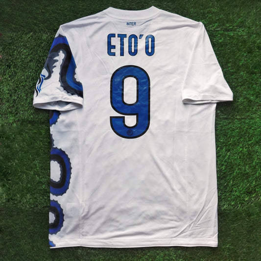 2010/11 Inter Milan #9 ETO'O Away Jersey (L)