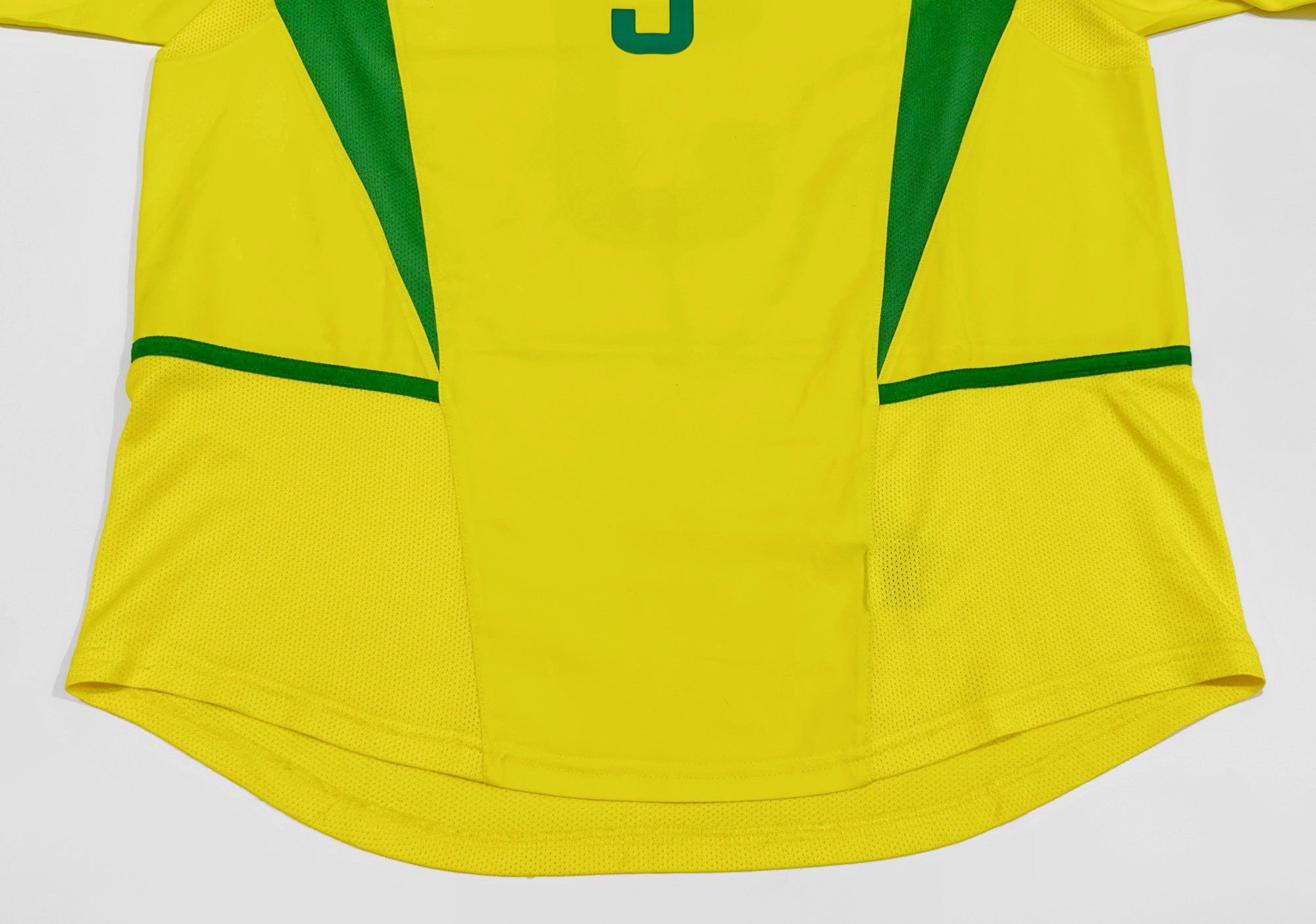 2002 Brazil #9 RONALDO Home Jersey (M)