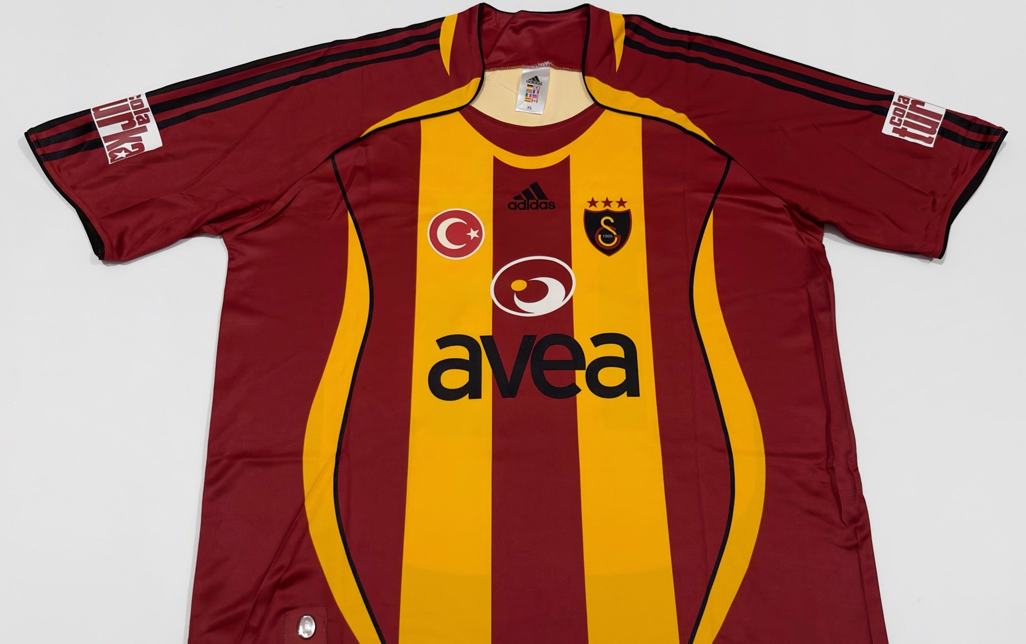 2006/07 Galatasaray #16 CARRUSCA Alternate Home Jersey (XL)