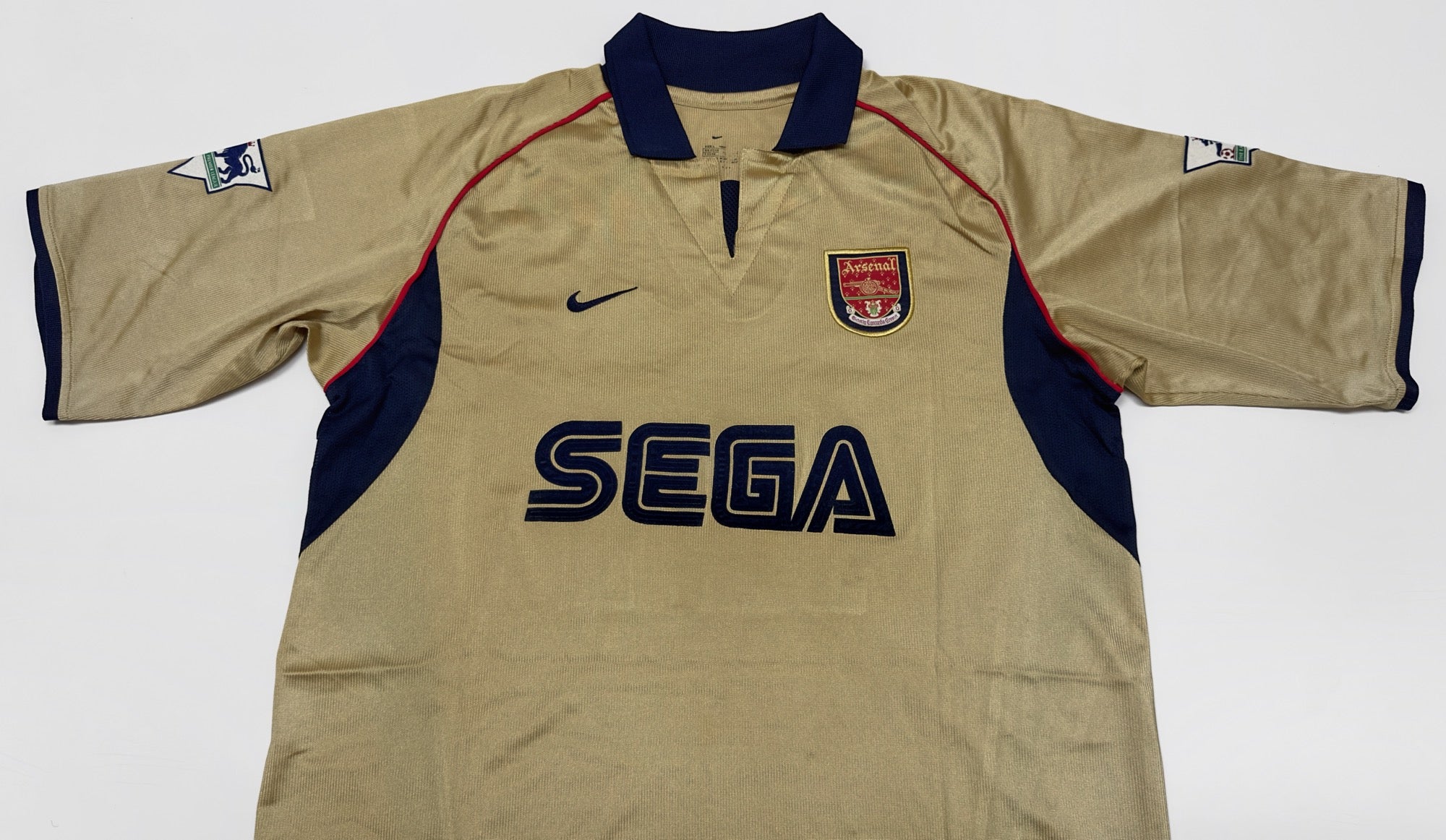 2001/02 Arsenal #21 PENNENT Away Jersey (L)