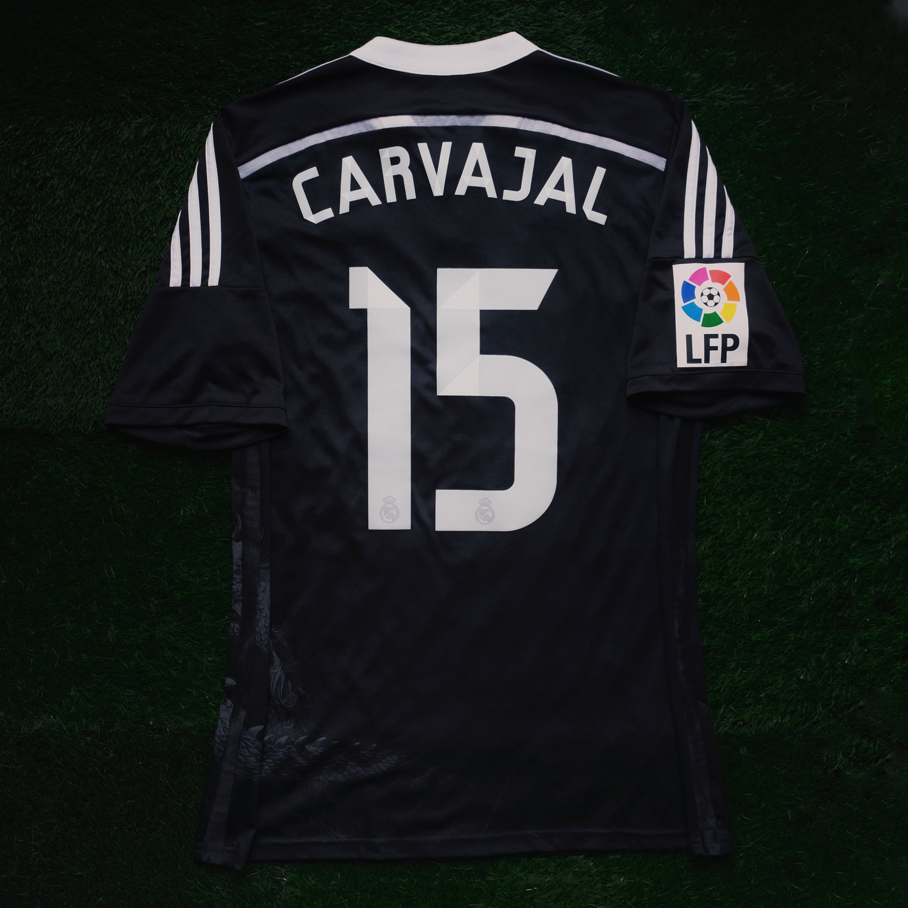 2014/15 Real Madrid #15 CARVAJAL Third Jersey (L)