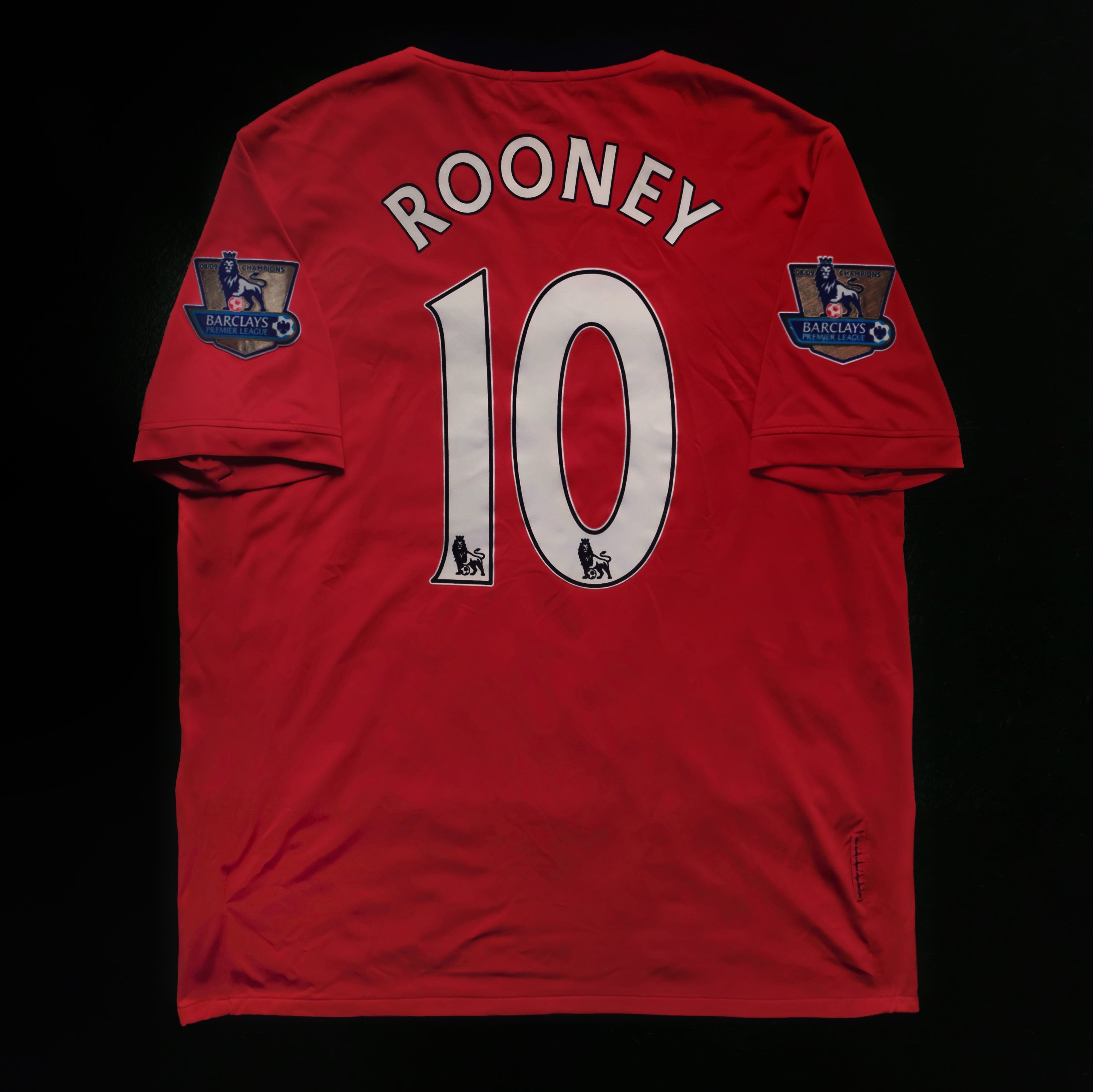 2009/10 Man Utd #10 ROONEY Home Jersey (XL)