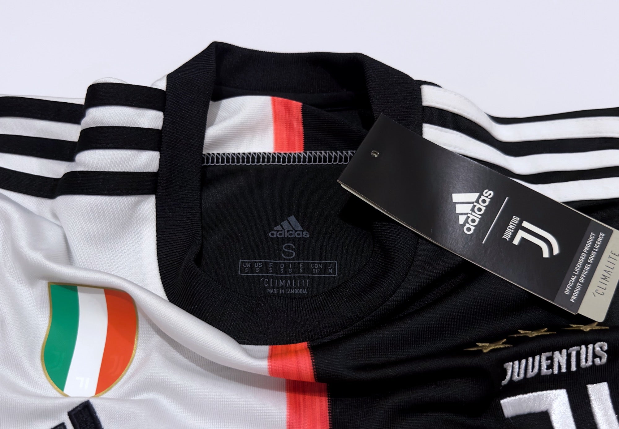 2019/20 Juventus #7 RONALDO Home Jersey (S)