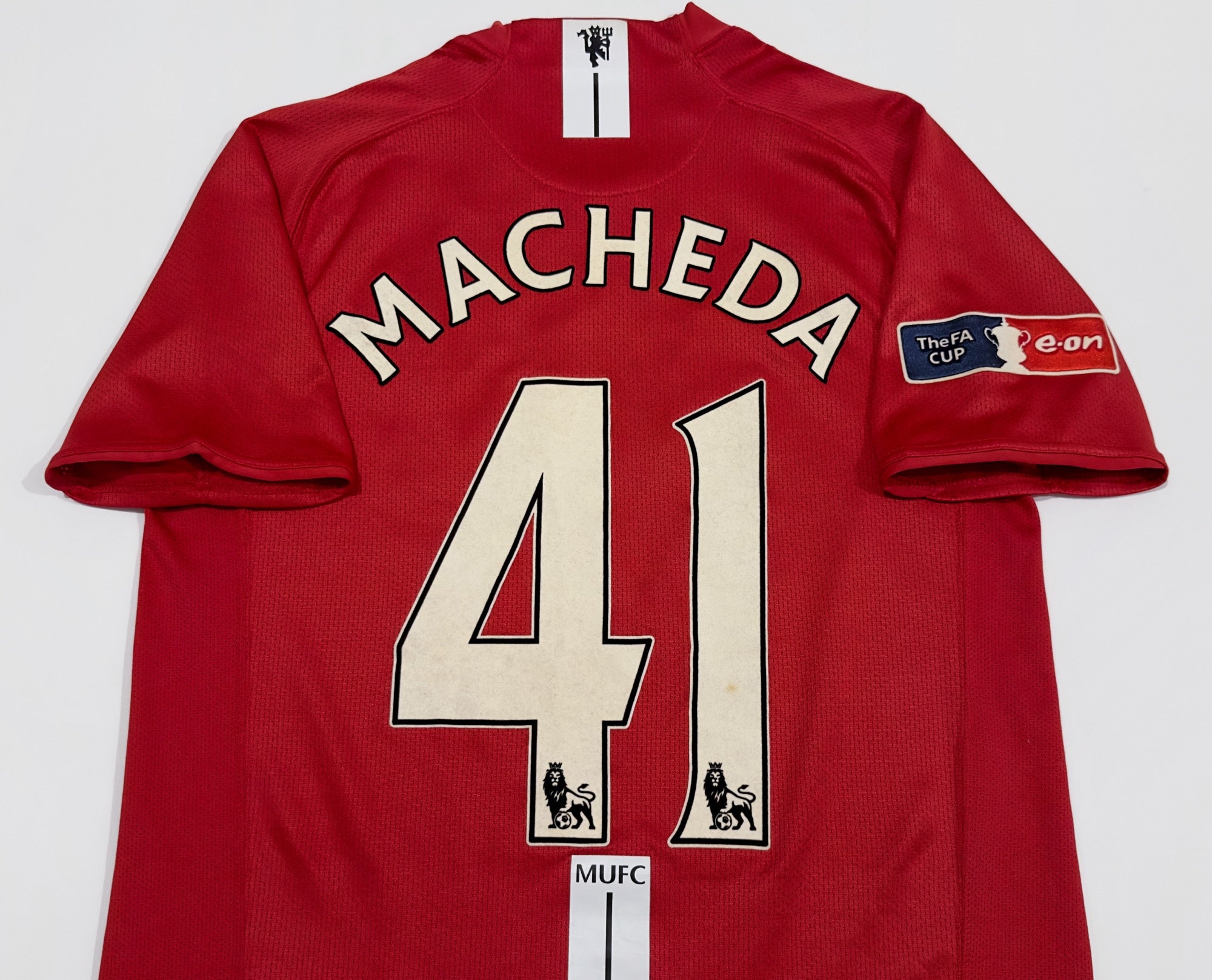 2008/09 Man Utd #41 MACHEDA Home Jersey (S)