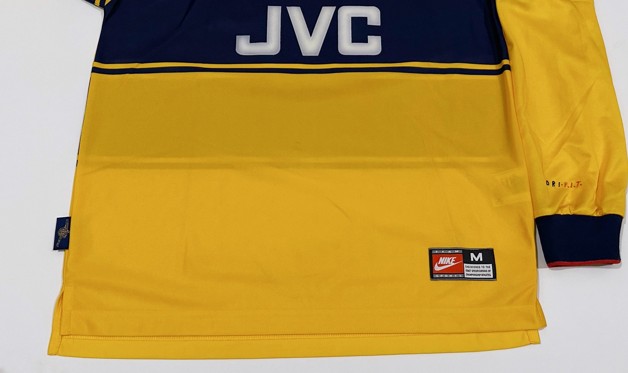 1997/99 Arsenal #17 PETIT Away Jersey (M) L/S