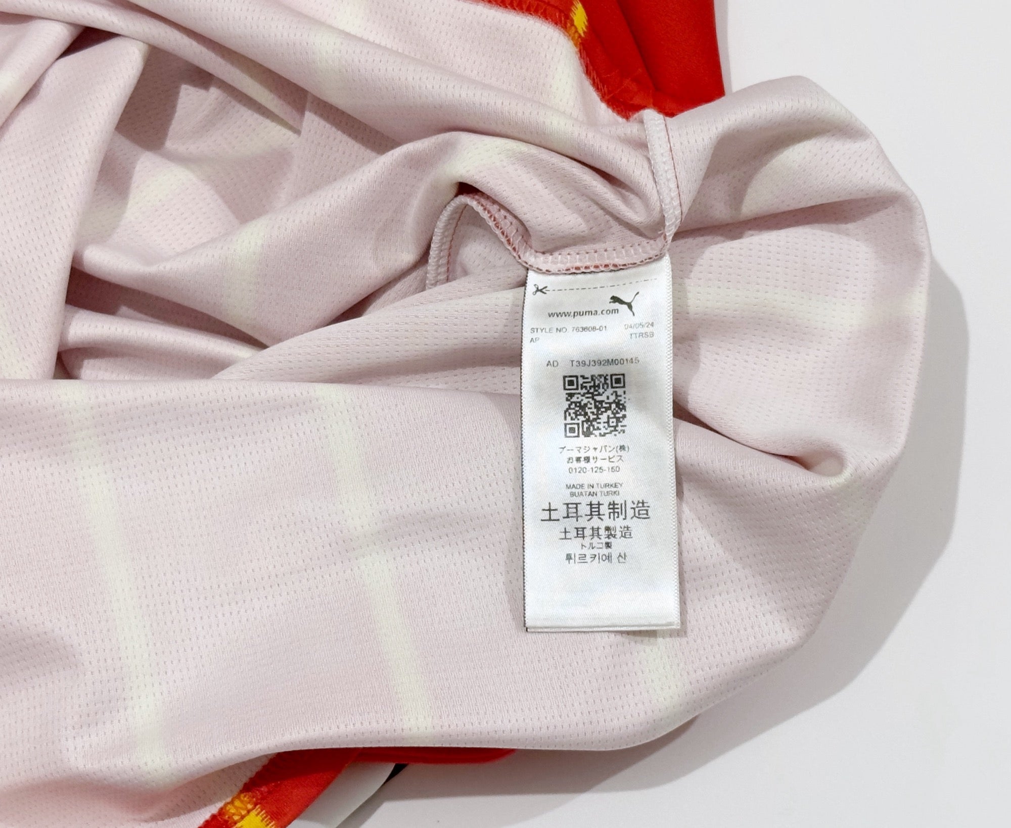 PUMA x Scuderia Ferrari #16 LECLERC Soccer Jersey (L)
