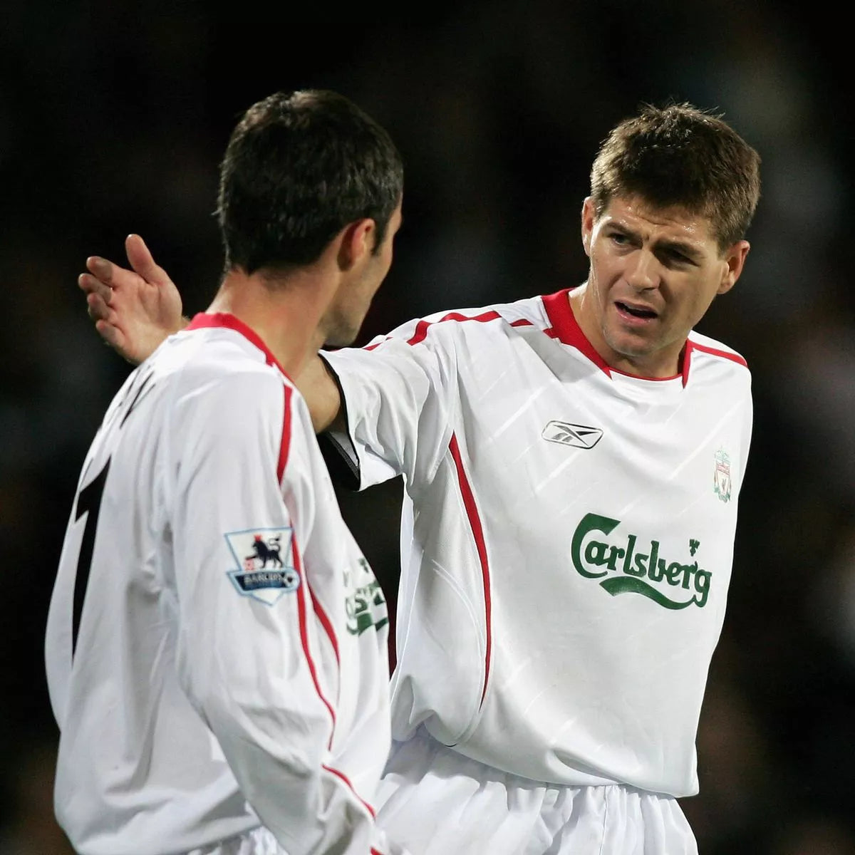 2005/06 Liverpool #8 GERRARD Away Jersey (XL)