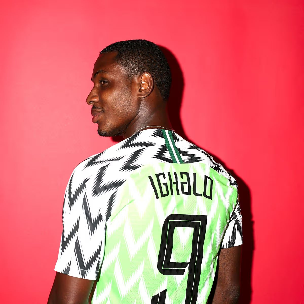 2018/19 Nigeria Home #9 IGHALO Jersey (S)