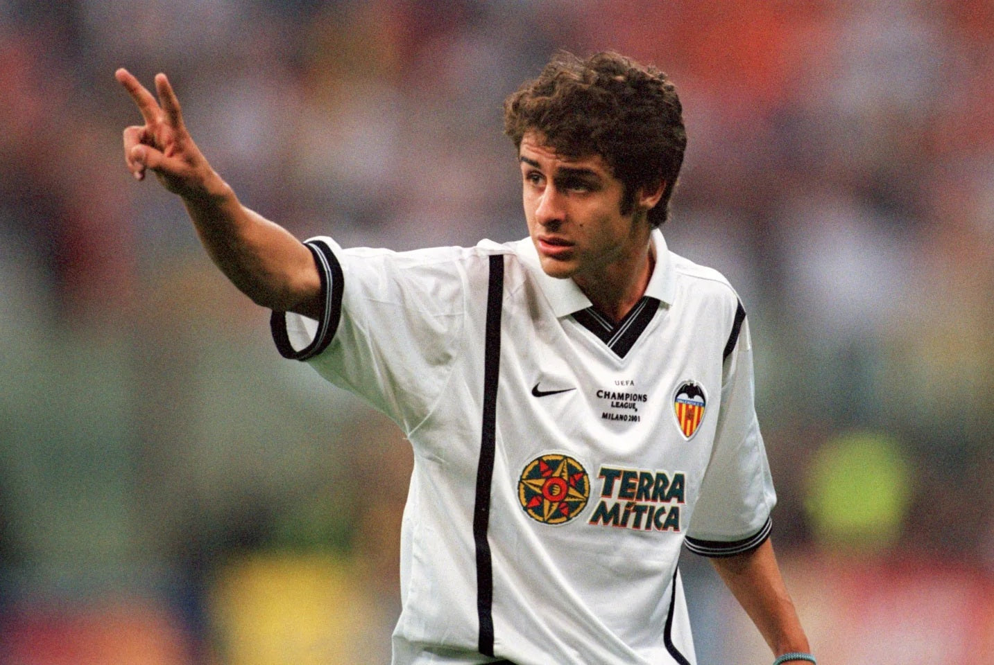 2000/01 Valencia #22 AIMAR Home Jersey (L)