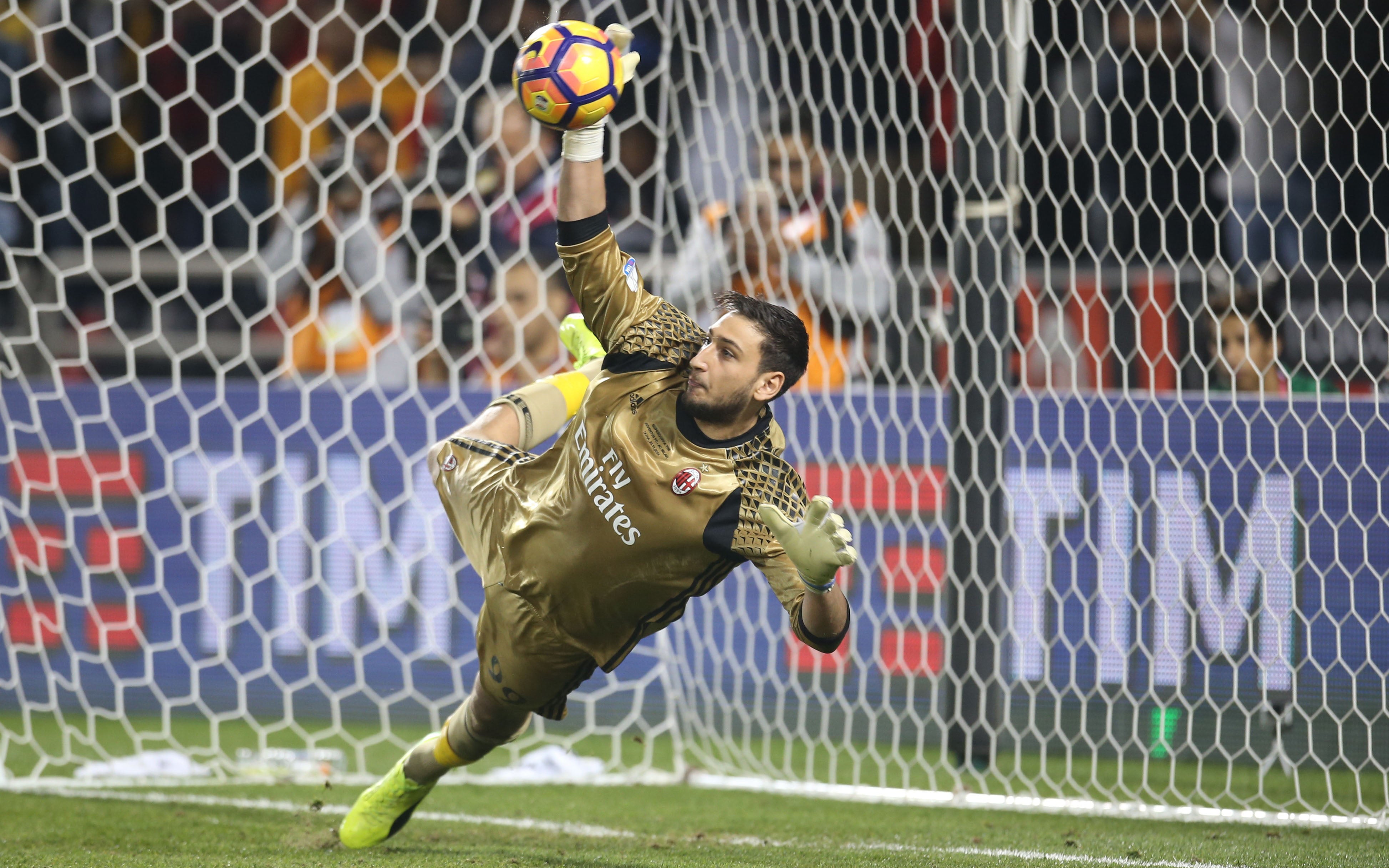 2016/17 AC Milan #99 DONNARUMMA GK Jersey (L) L/S – Double Kick