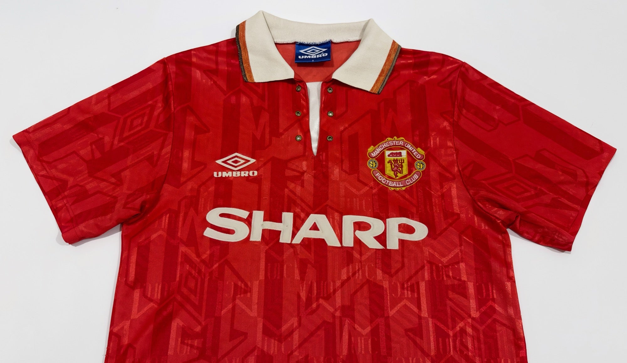 1992/94 Man Utd Home Jersey (S)