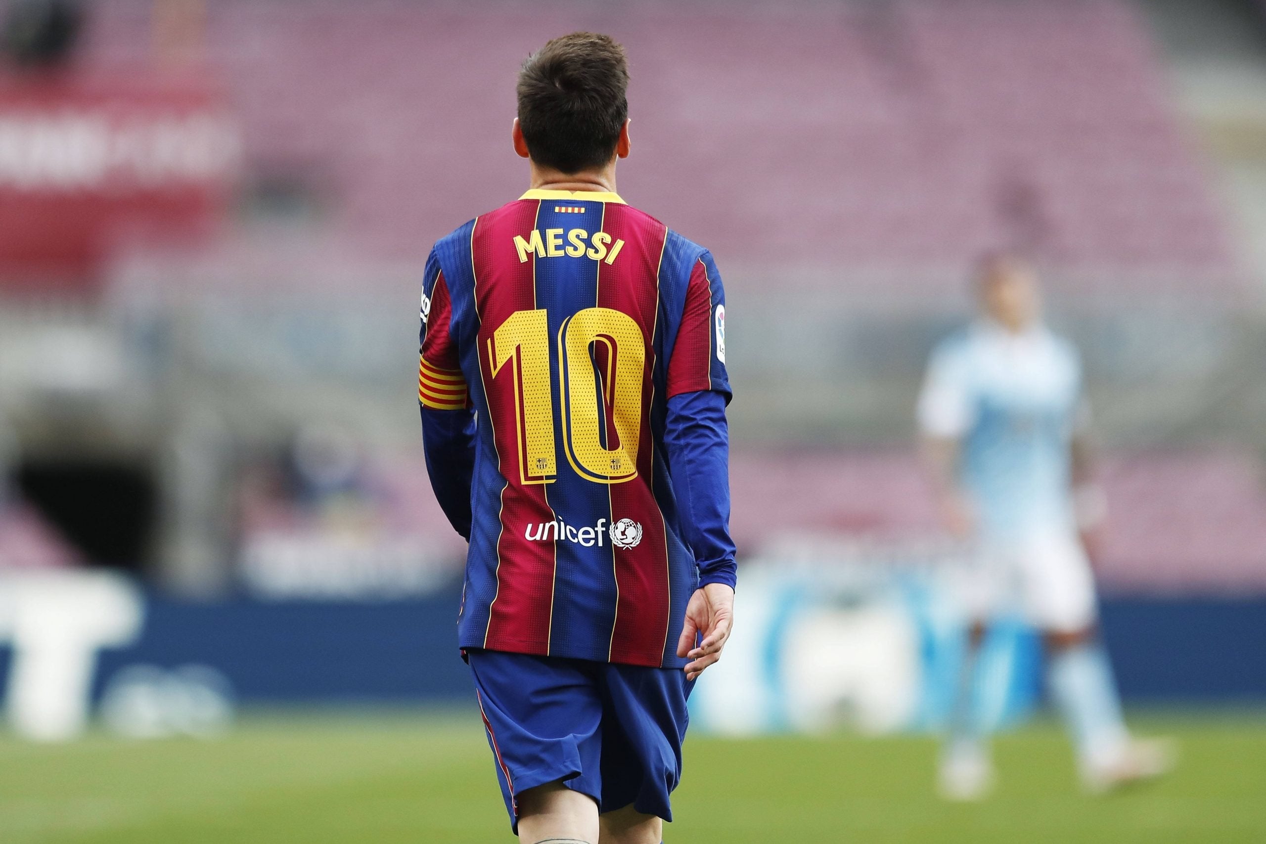 2020/21 Barcelona #10 MESSI Home Jersey (S) – Double Kick Football