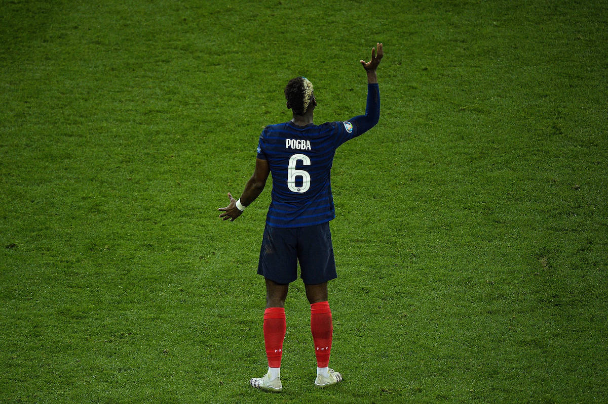 2020/21 France #6 POGBA Home Jersey (S)