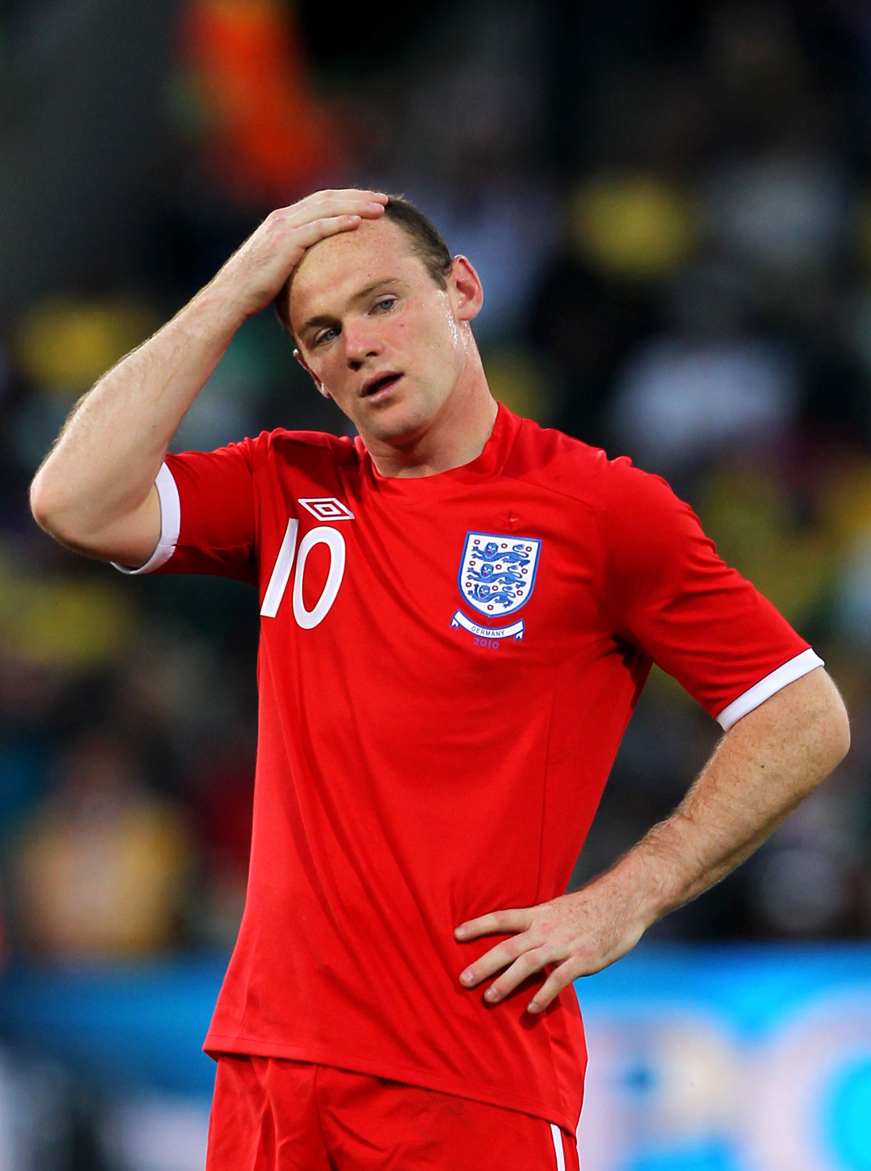 2010/11 England #10 ROONEY Away Jersey (L)