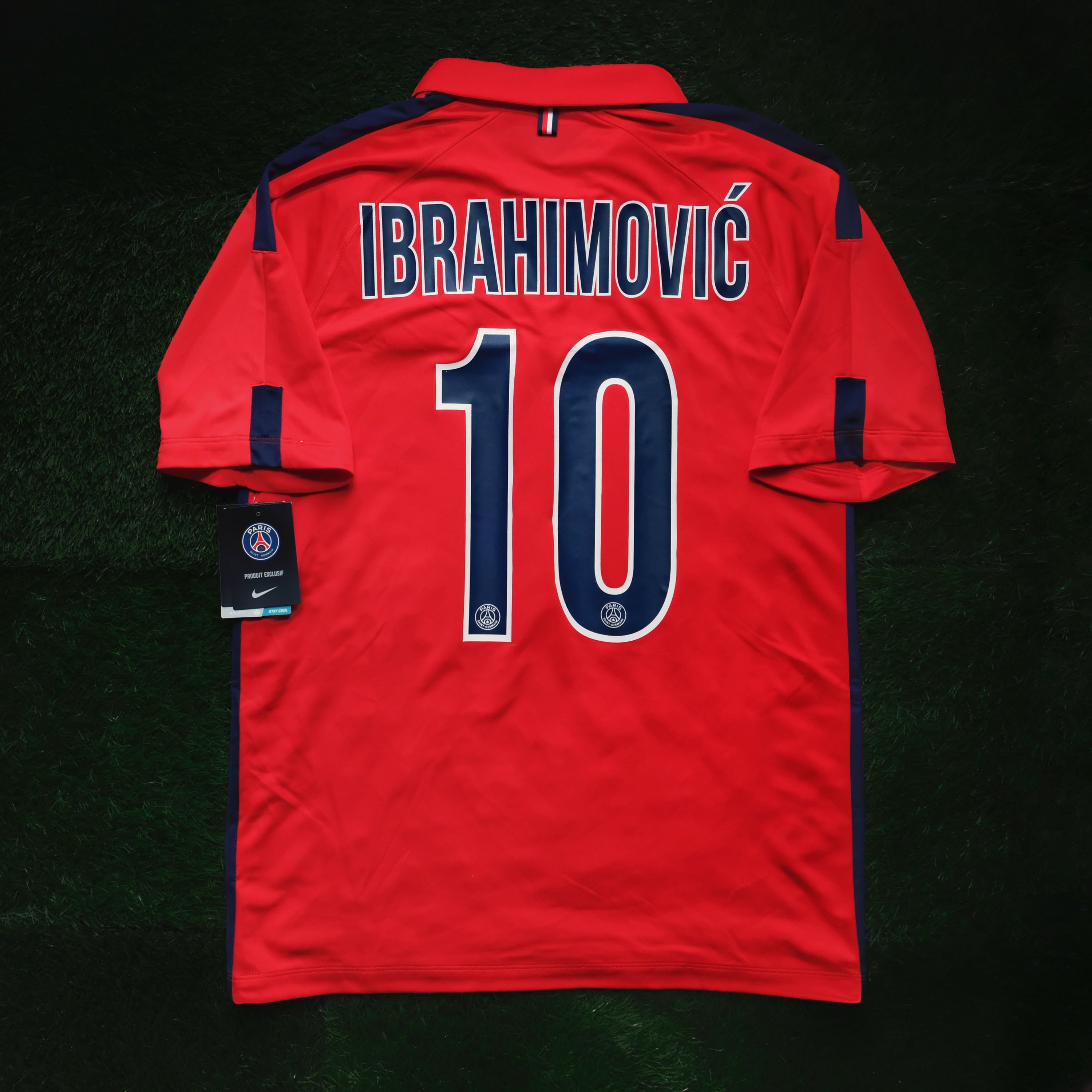 2014/15 PSG #10 IBRAHIMOVIC Third Jersey (S)