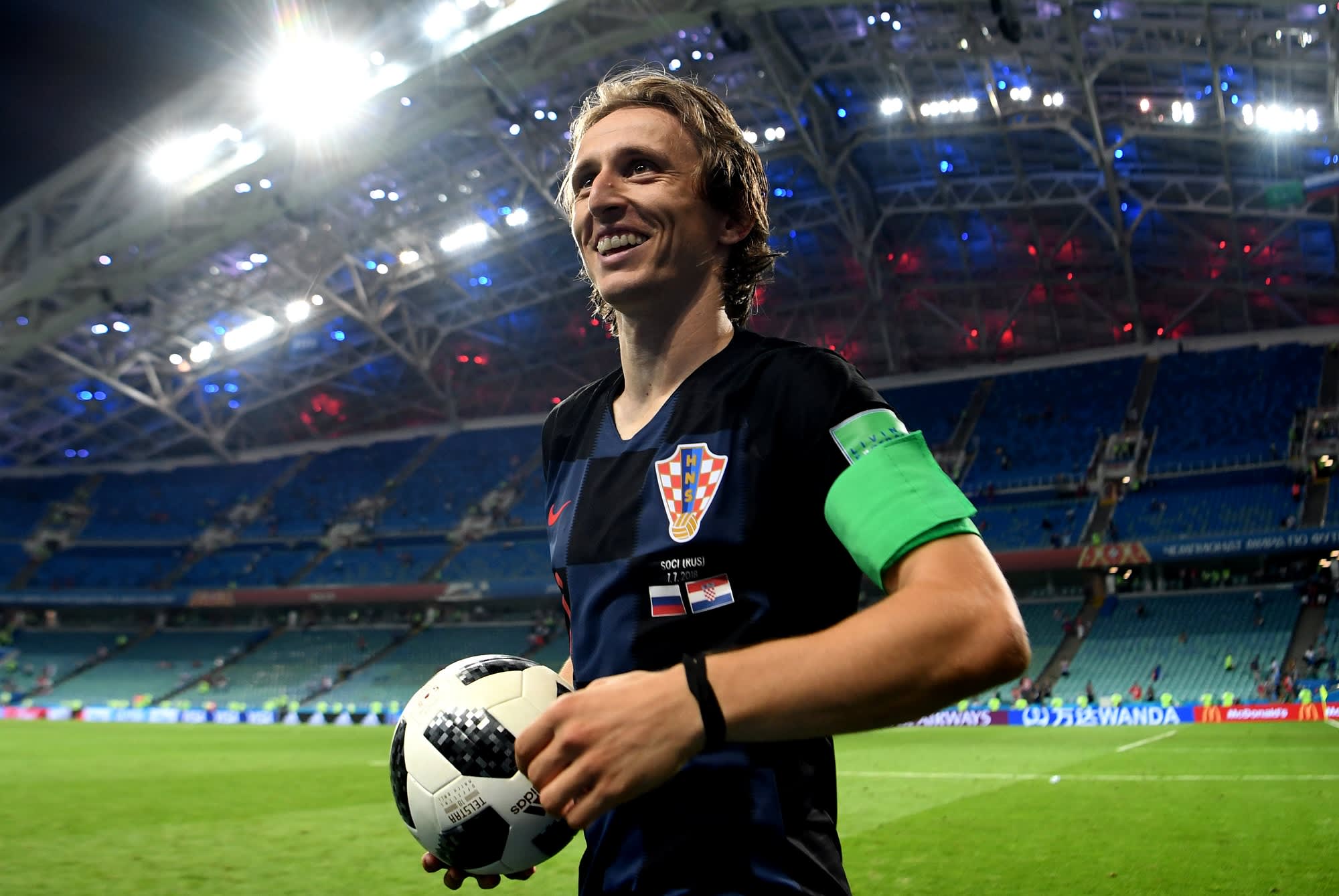 2018/19 Croatia #10 MODRIC Away Jersey (S)