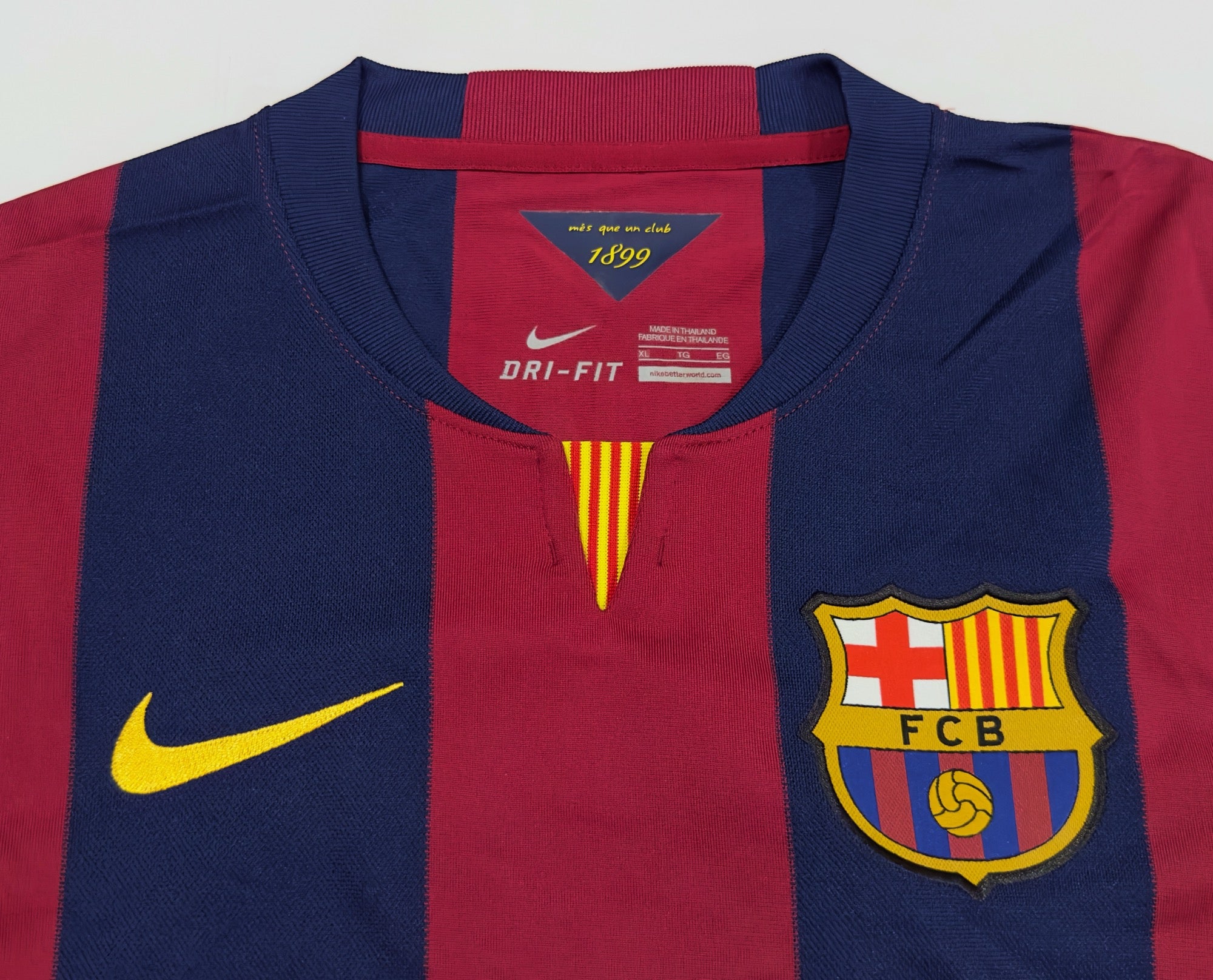 2014/15 Barcelona #4 I. RAKITIC Home Jersey (XL)