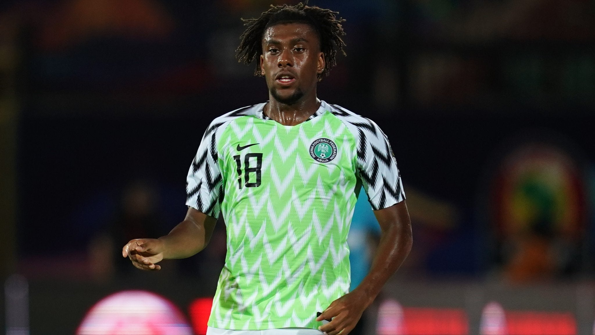 2018/19 Nigeria Home #18 IWOBI Jersey (S)
