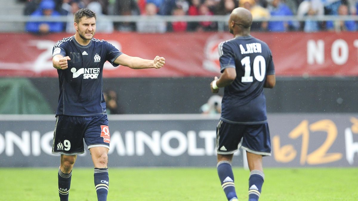 2013/14 Olympique Marseille Away Jersey (M)