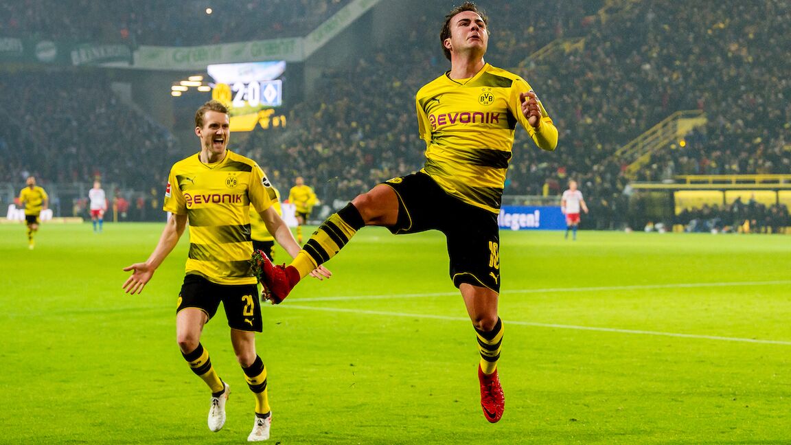 2017/18 Borussia Dortmund Home Jersey (S)