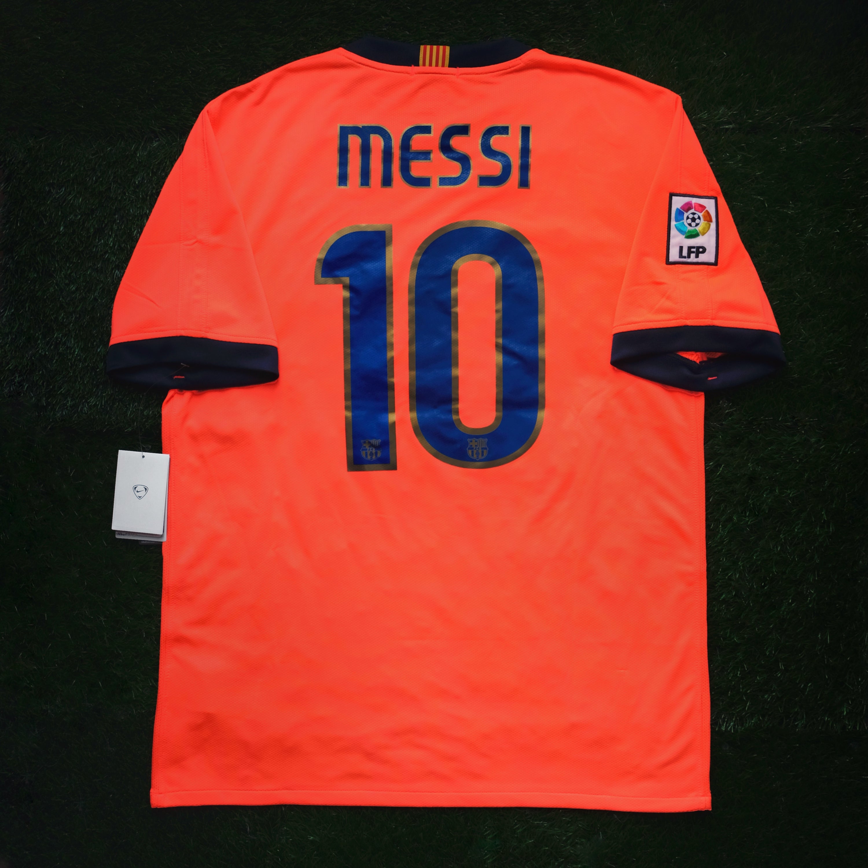 2009/11 Barcelona #10 MESSI Away Jersey (L)