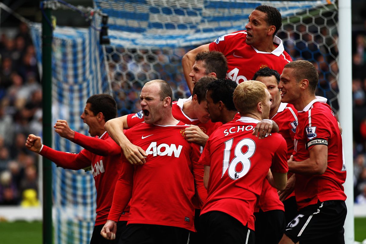 2010/11 Man Utd #18 SCHOLES Home Jersey (L)