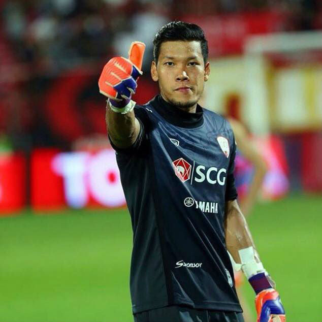 2015 SCG Muangthong United #1 KAWIN GK Jersey (XL)