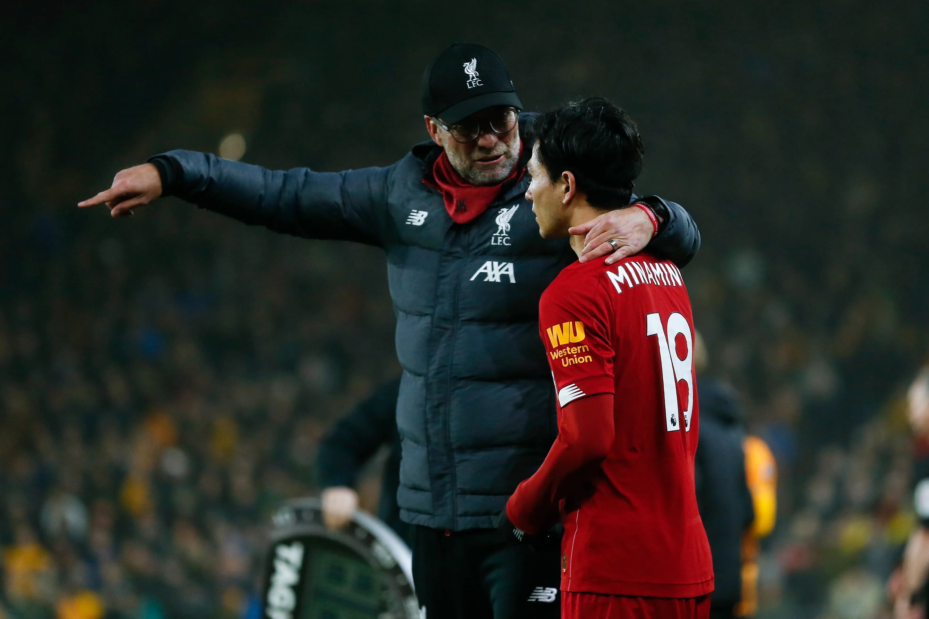 2019/20 Liverpool #18 MINAMINO Home Jersey (S)