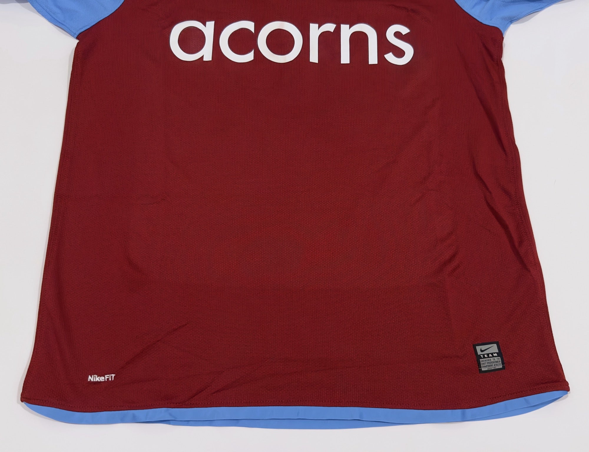 2008/09 Aston Villa #7 YOUNG Home Jersey (L) L/S