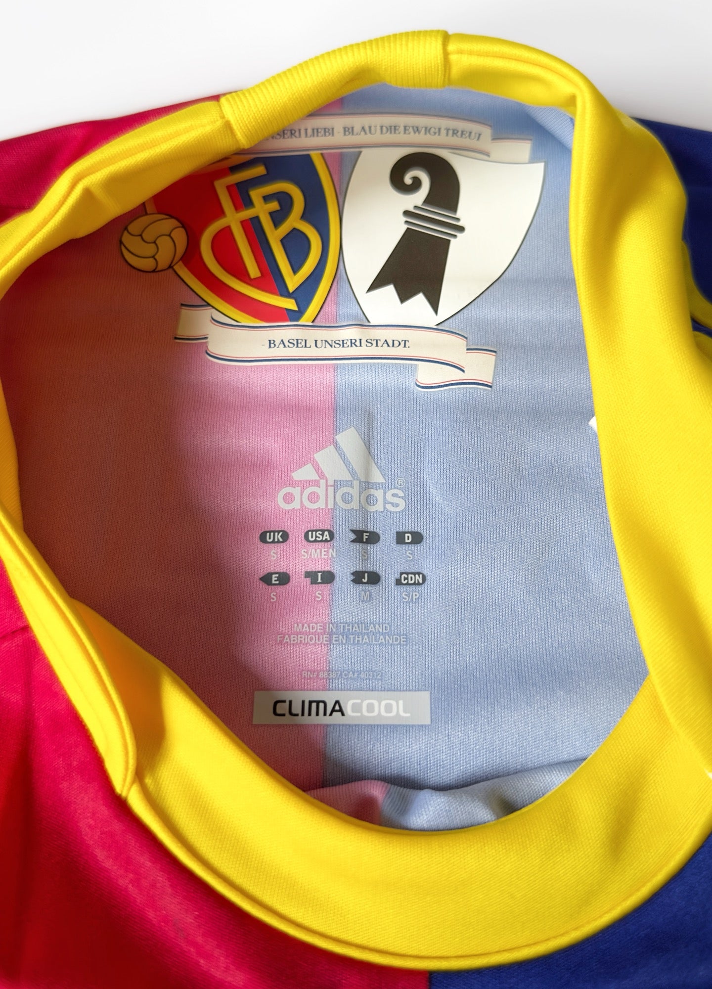 2012/13 Basel #22 M.SALAH Home Jersey (S)