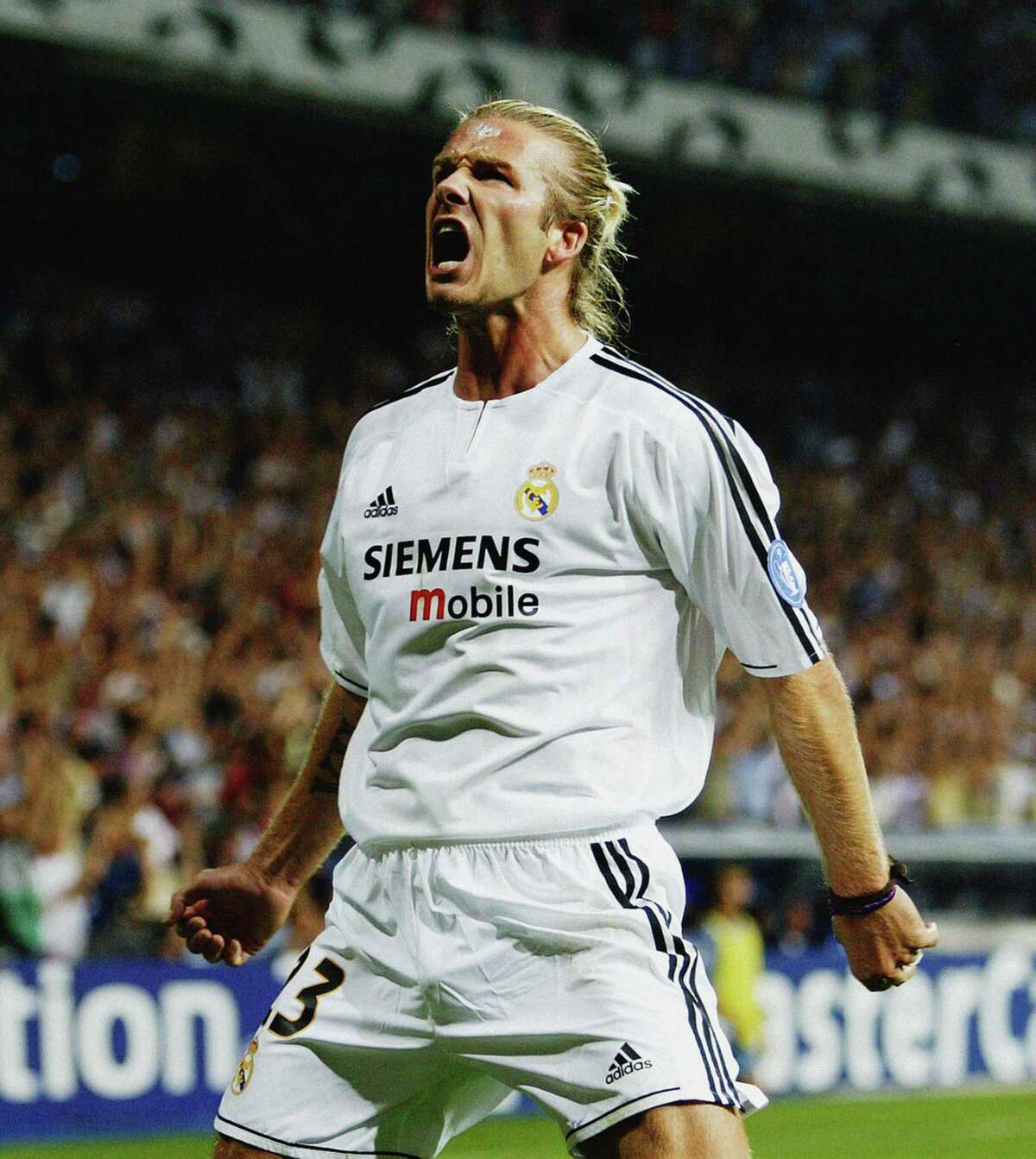 2003/04 Real Madrid #23 BECKHAM Home Jersey (M) – Double Kick Football | retro. classic. vintage.