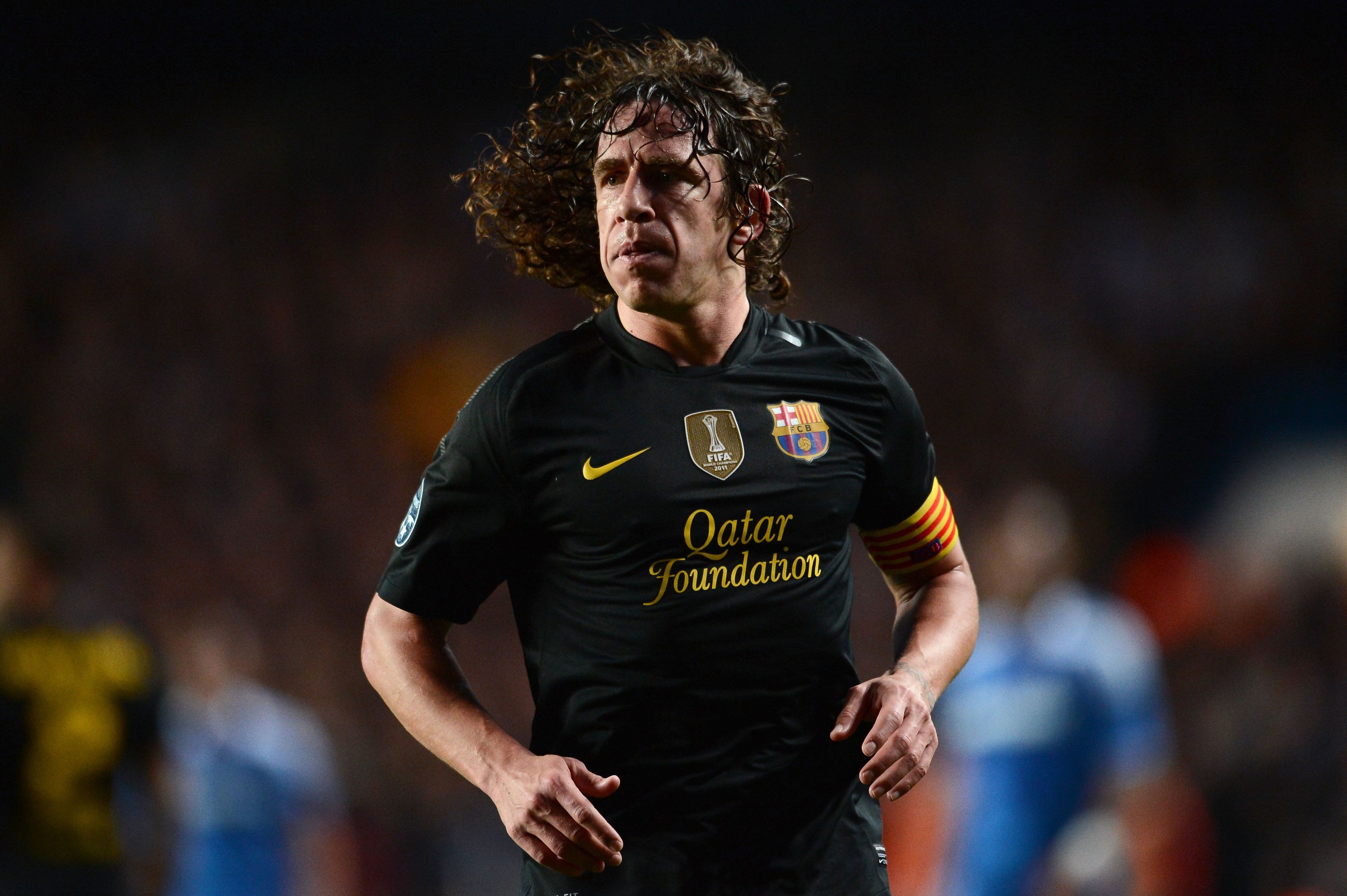 2011/12 Barcelona #5 Puyol Away Jersey (S)