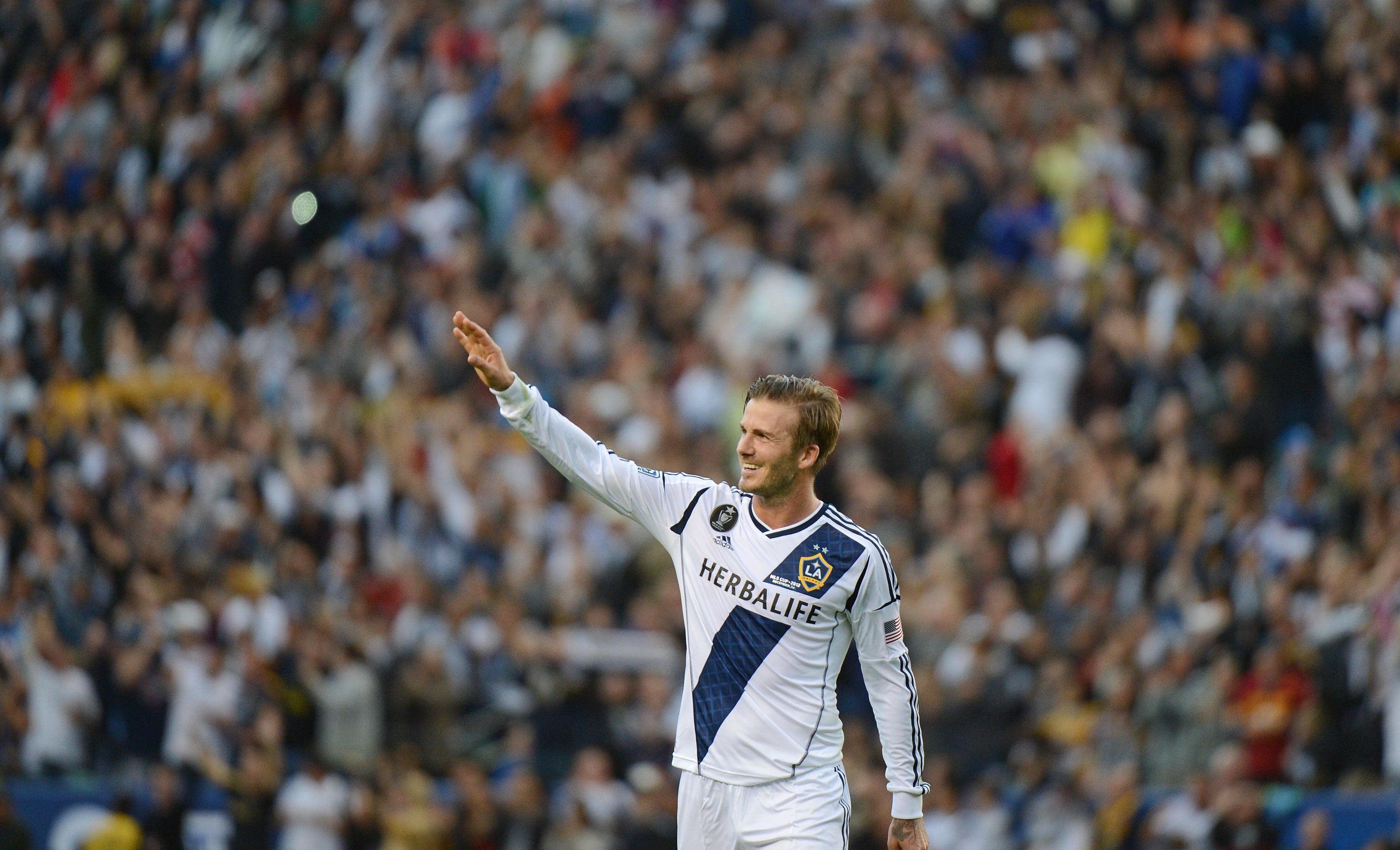 2012 LA Galaxy #23 BECKHAM Home Jersey (M)