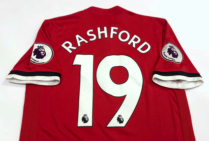 2017/18 Man Utd #19 RASHFORD Home Jersey (S)