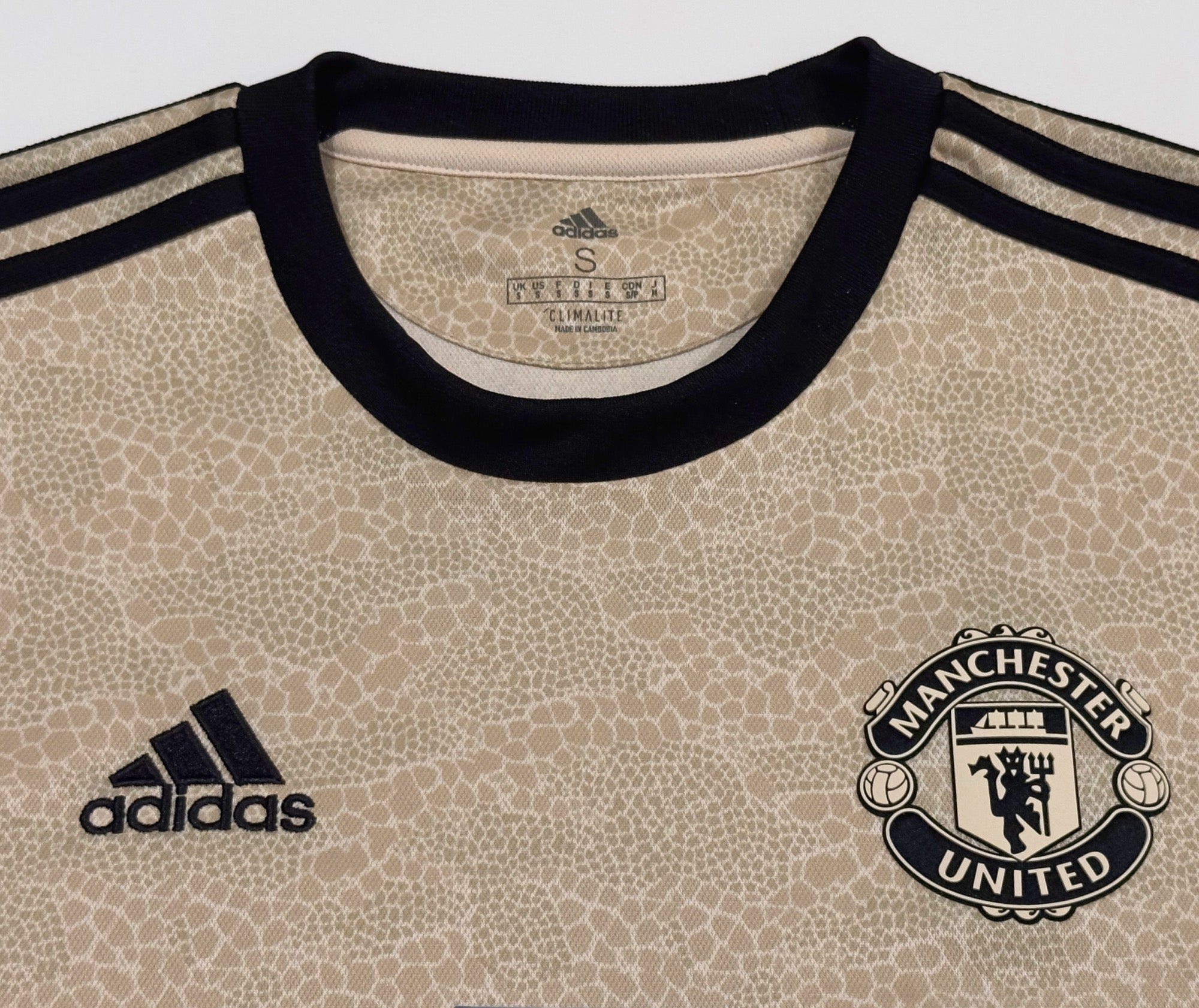 2019/20 Man Utd #6 POGBA Away Jersey (S)