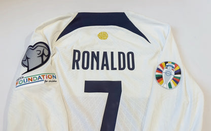 2022/23 Portugal #7 RONALDO Away Jersey (S) L/S